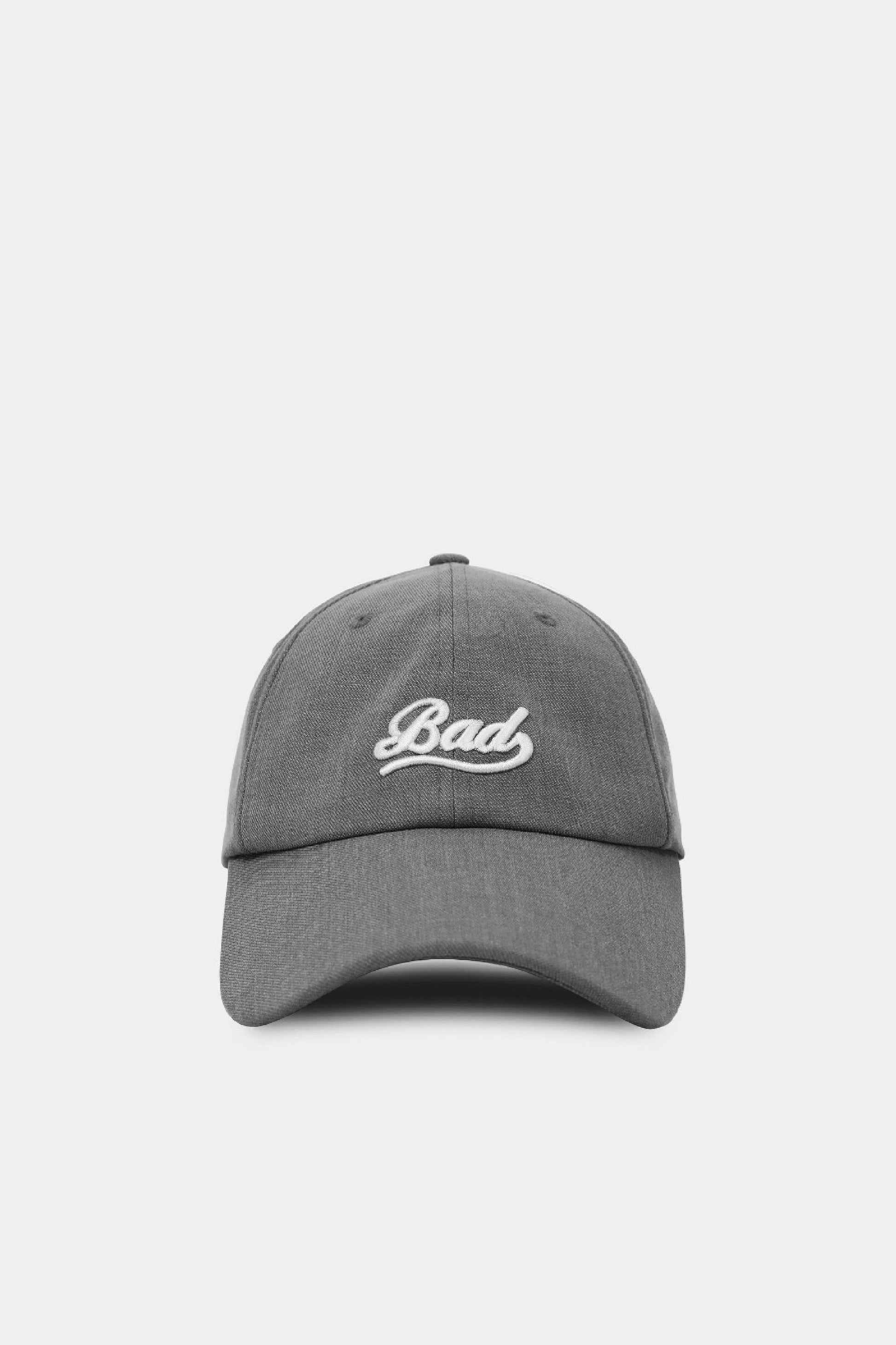 Badblood Gabardine Ball Cap Gray