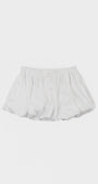 Badblood Balloon Mini Skirt White