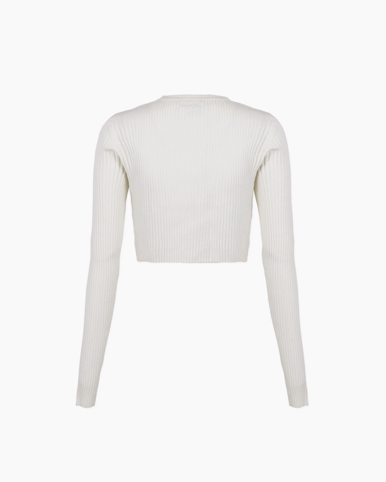 Badblood Fleur crew neck cardigan Cream