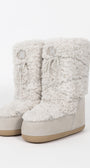 Badblood Shepherd Boots Tall Cream