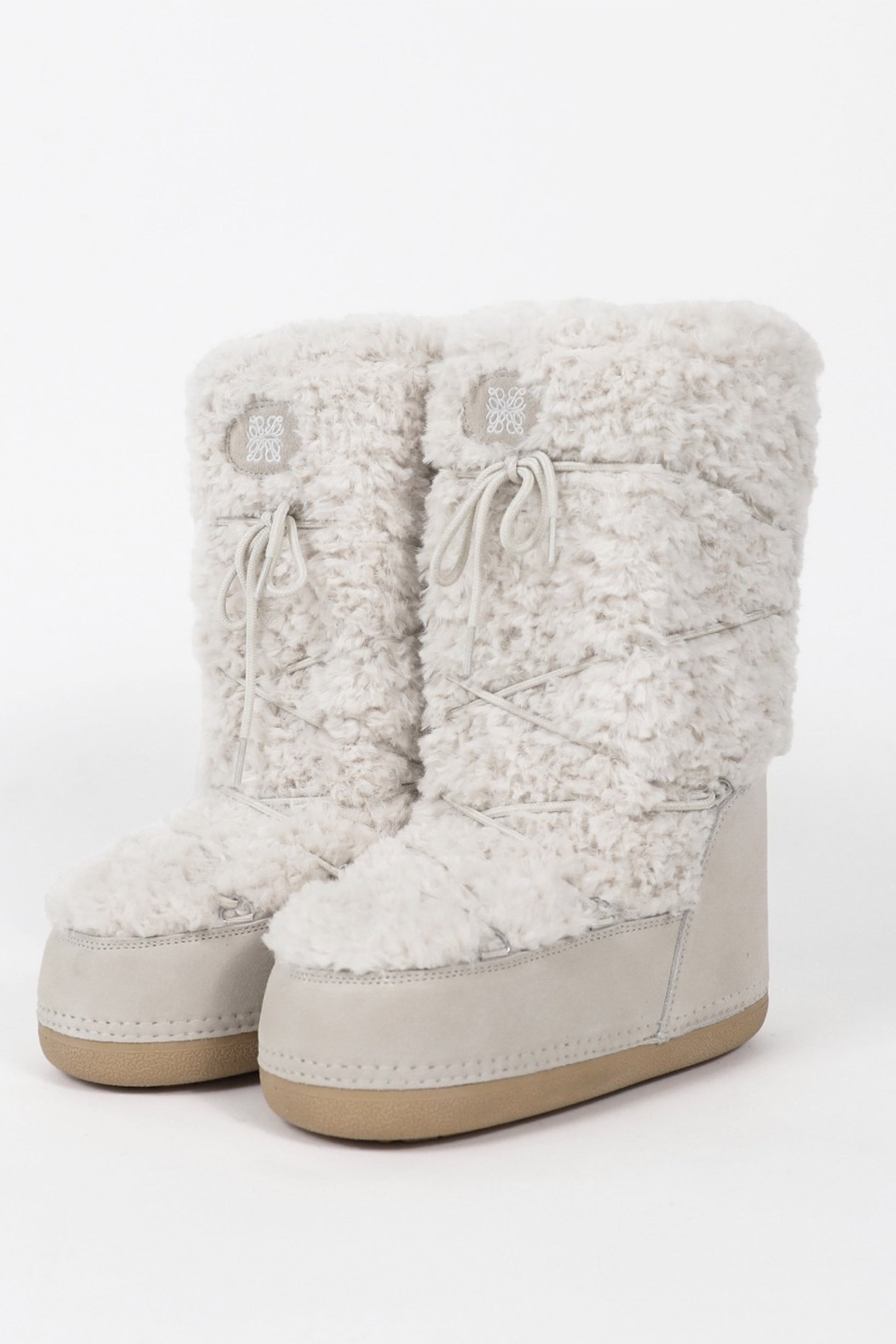 Badblood Shepherd Boots Tall Cream