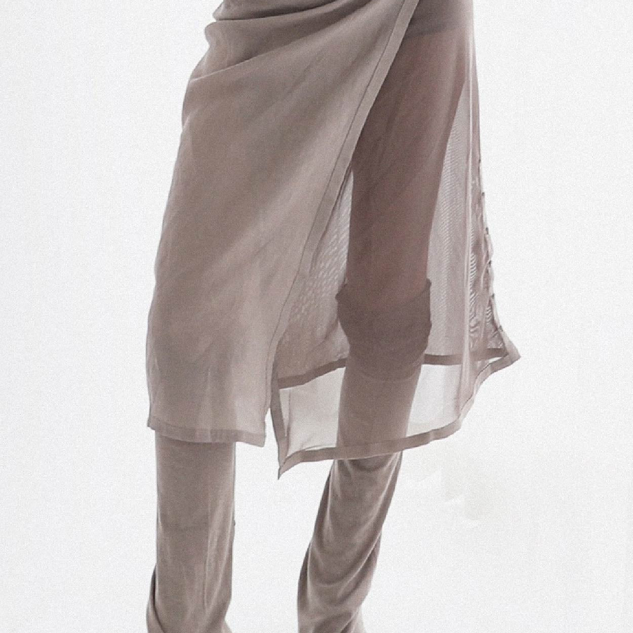 Badblood Breeze Midi Skirt Tobacco