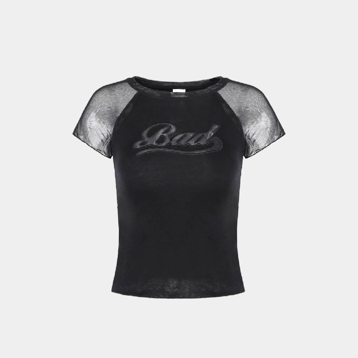Badblood Second Skin Contrast T-Shirt Black