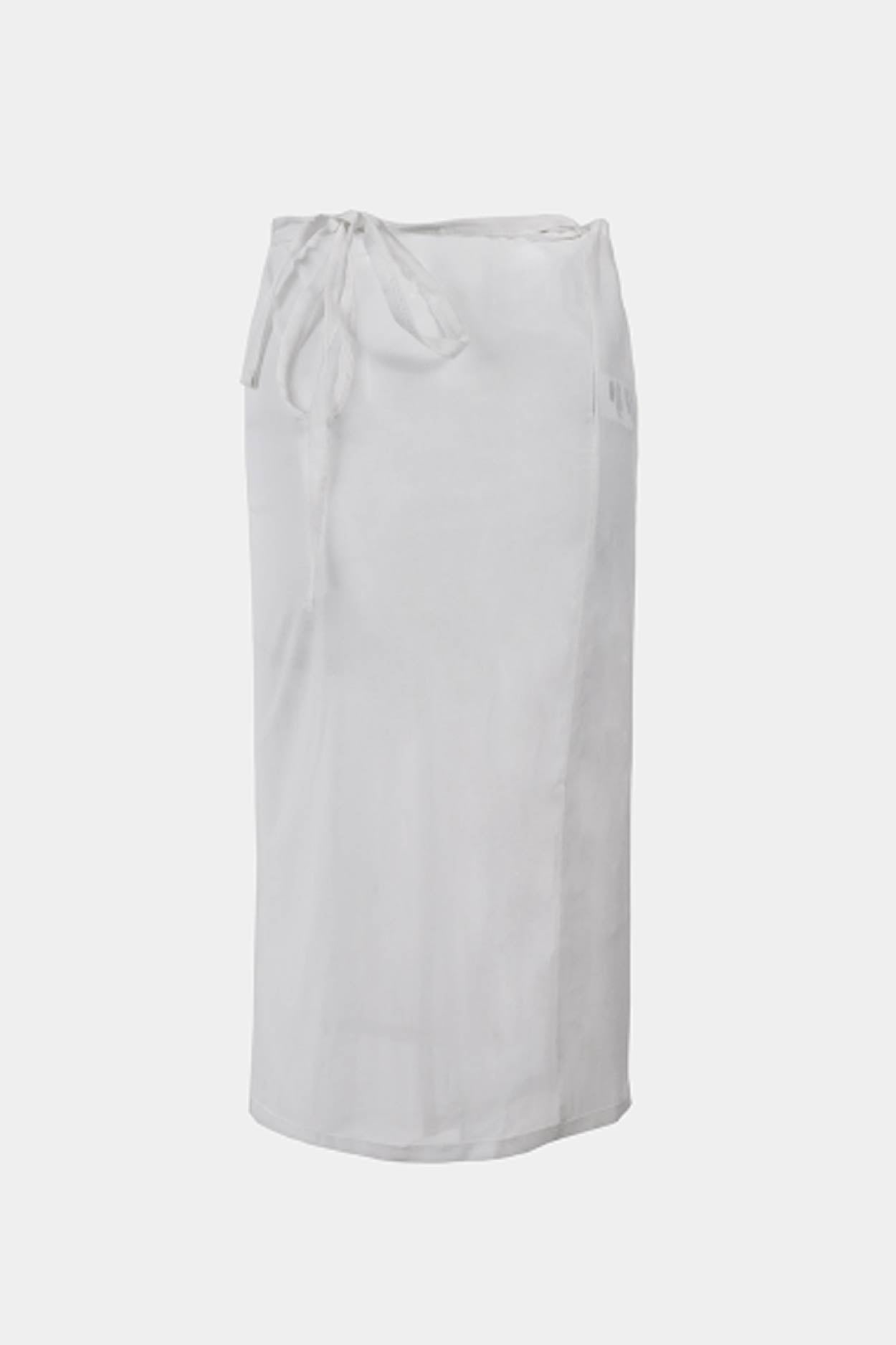 Badblood Breeze Midi Skirt Cream