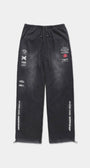 Badblood F1 Old Effect Jogger Black