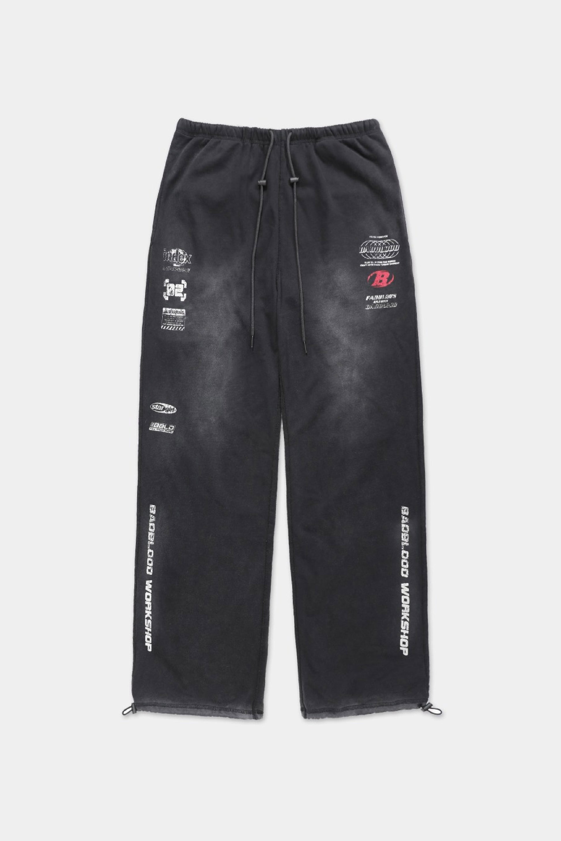 Badblood F1 Old Effect Jogger Black