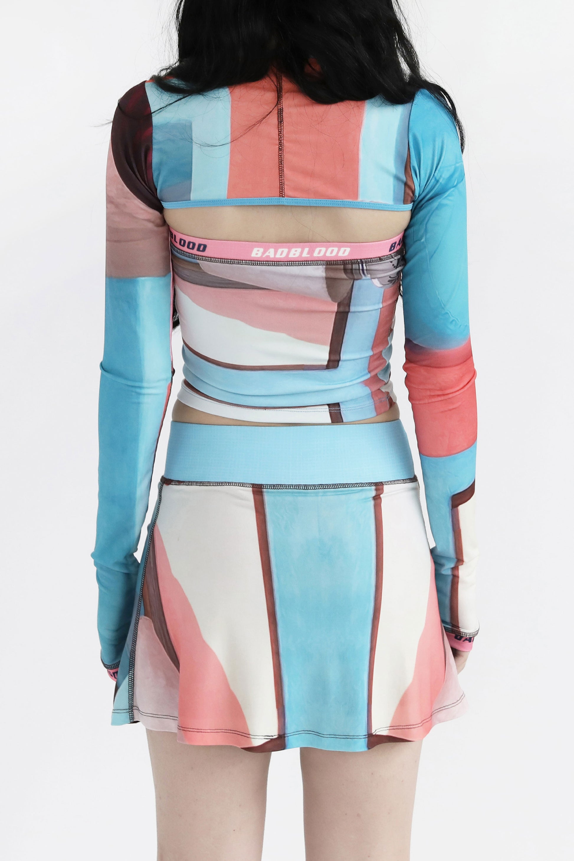 Badblood Jersey Shrug Maldives Pink