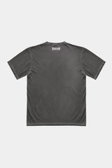 Badblood RFDL Print Vintage Short Sleeve Boxy Fit Charcoal