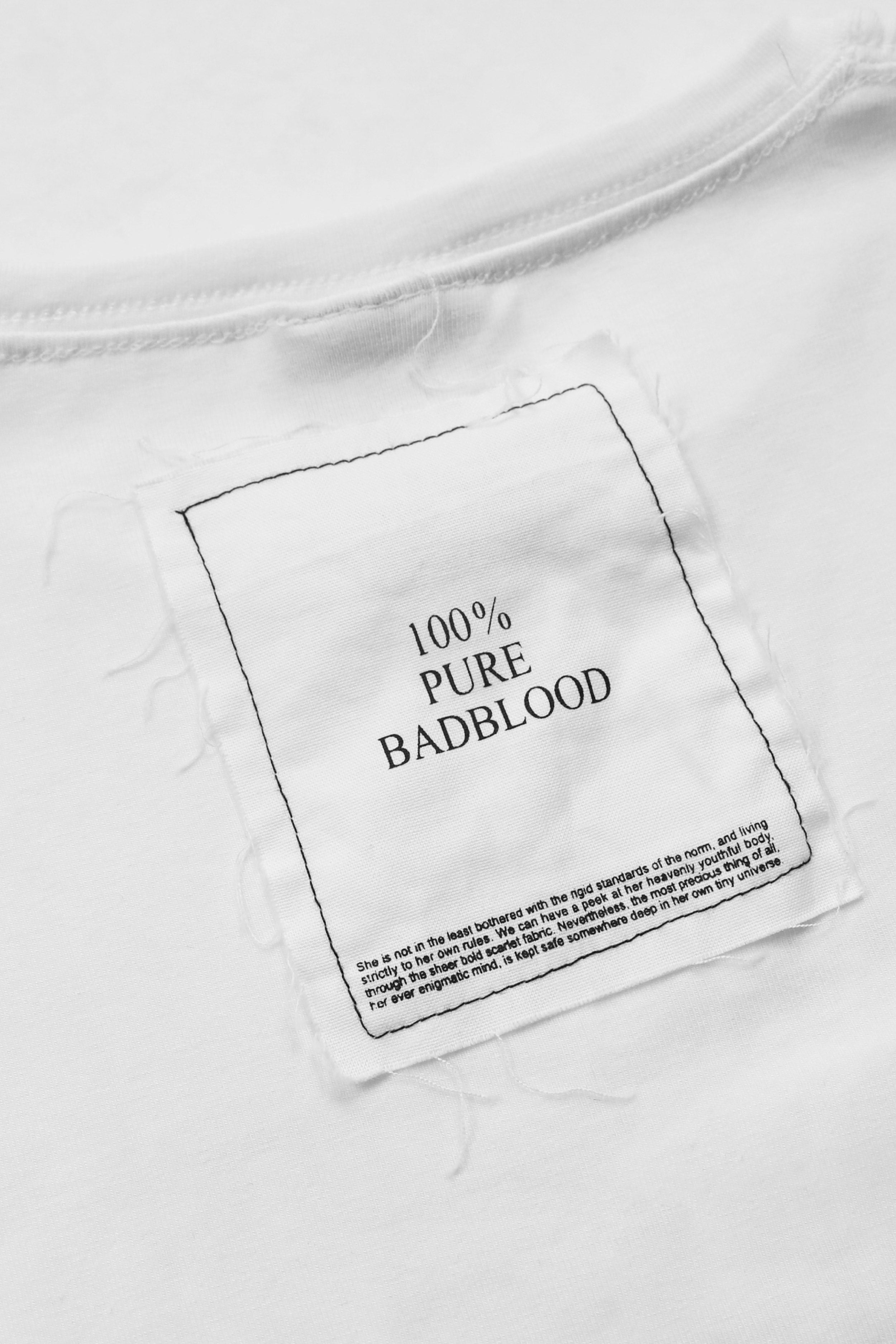 Badblood Pure Long Sleeve Slim Fit White