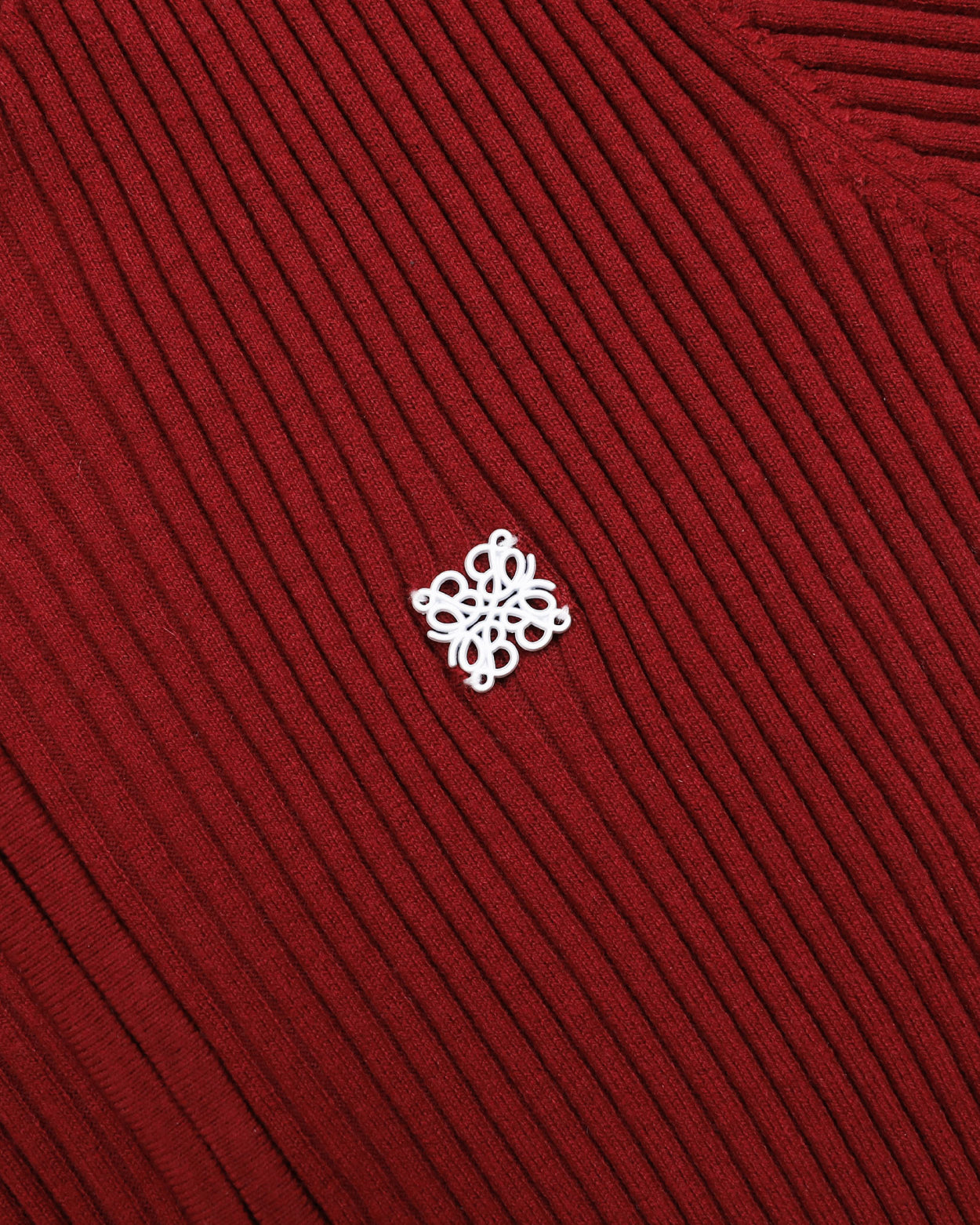 Badblood Fleur Zip-Up Hoodie Red