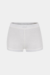 Badblood Second Skin Boy Shorts Cream