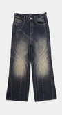Badblood Aquila Denim Wide Flare Pants Rusty Blue