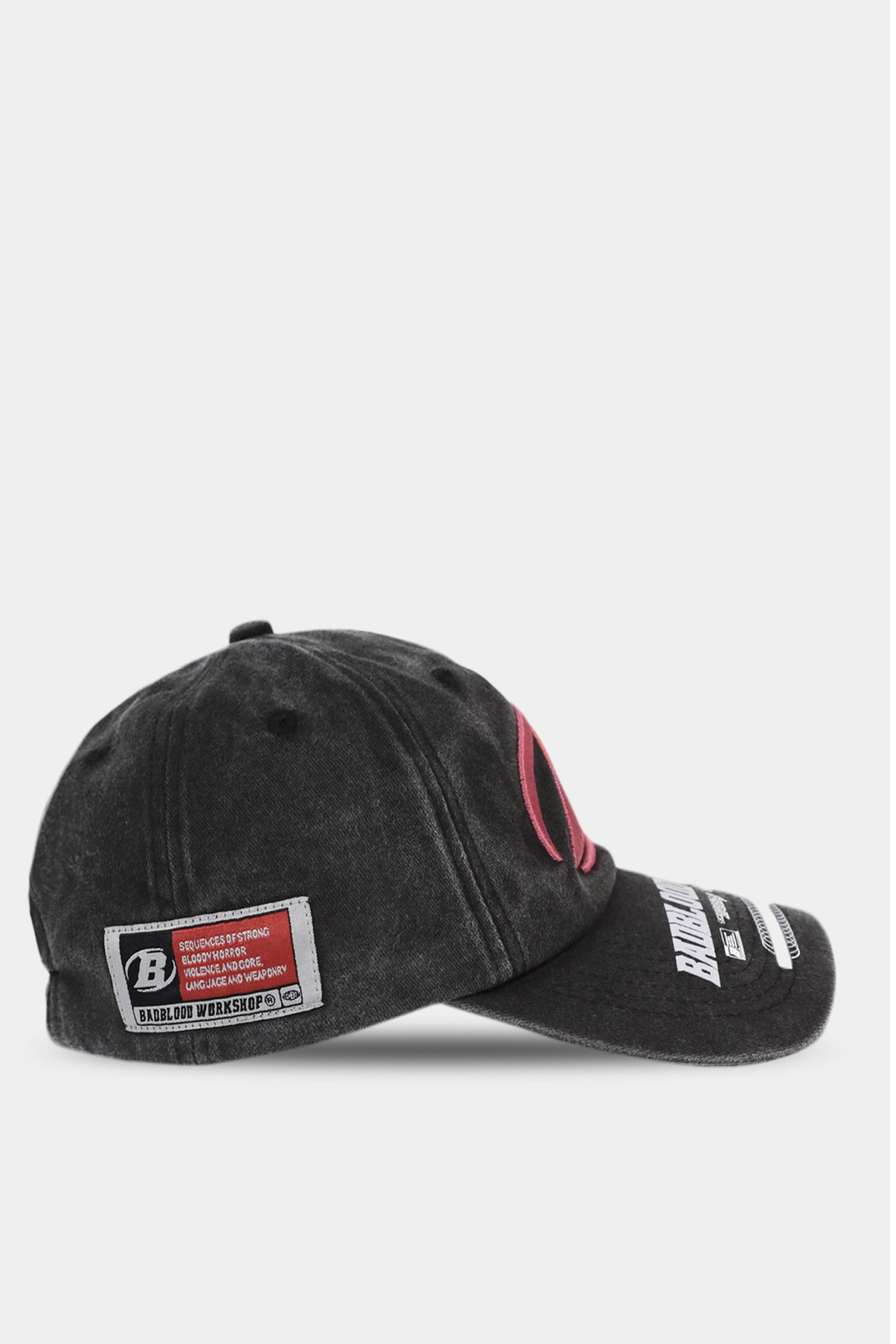 Badblood F1 Old Effect Ball Cap Black