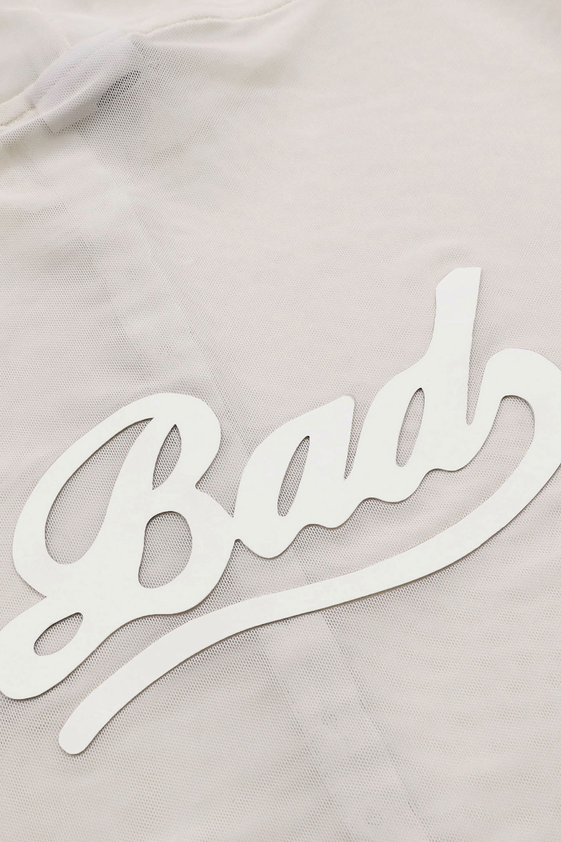 Badblood Breeze Button Up Hoodie Long Sleeve Cream