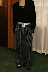 Badblood AJ Easy Pants Black/Stripe