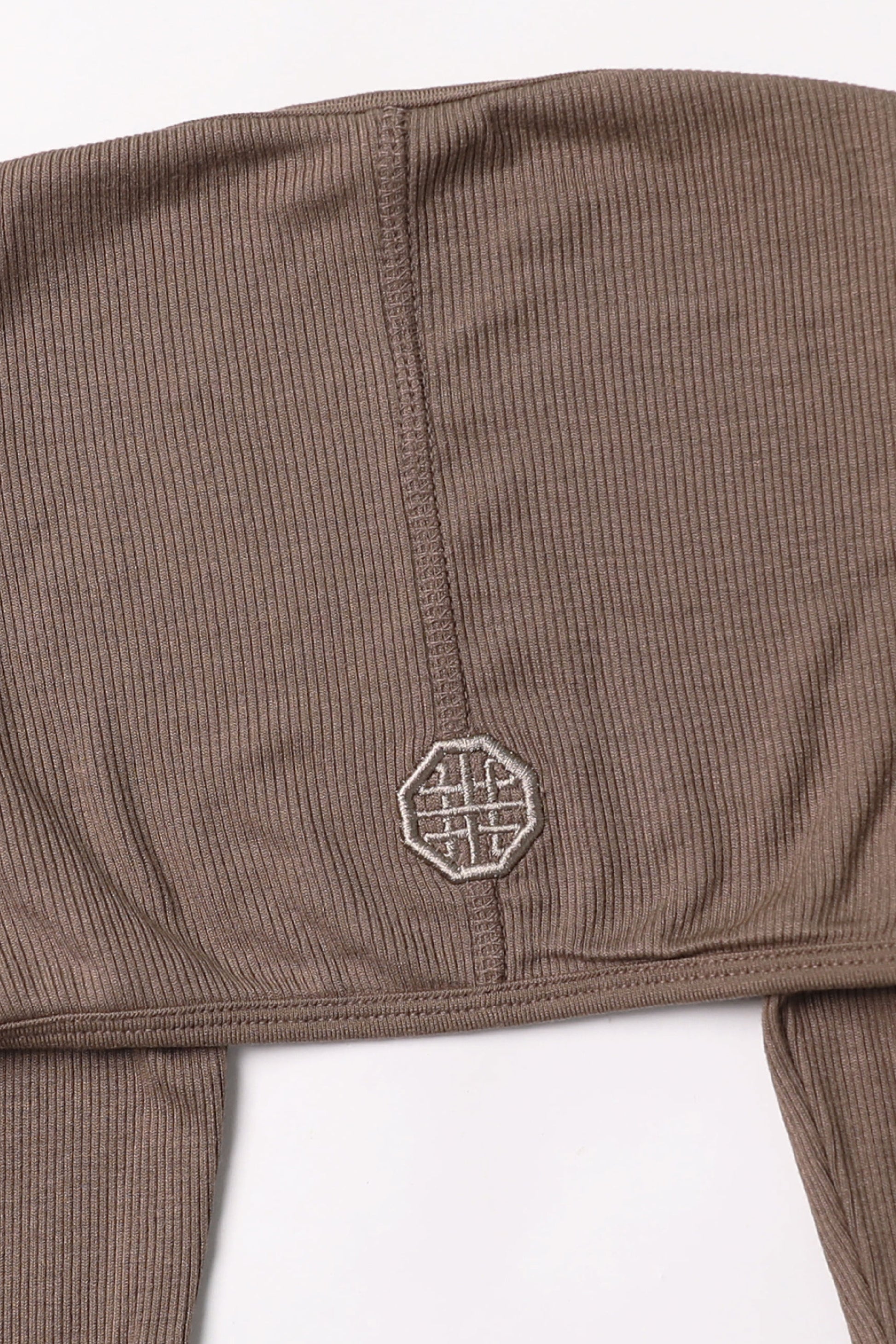 Badblood Cotton Jersey Shrug Taupe