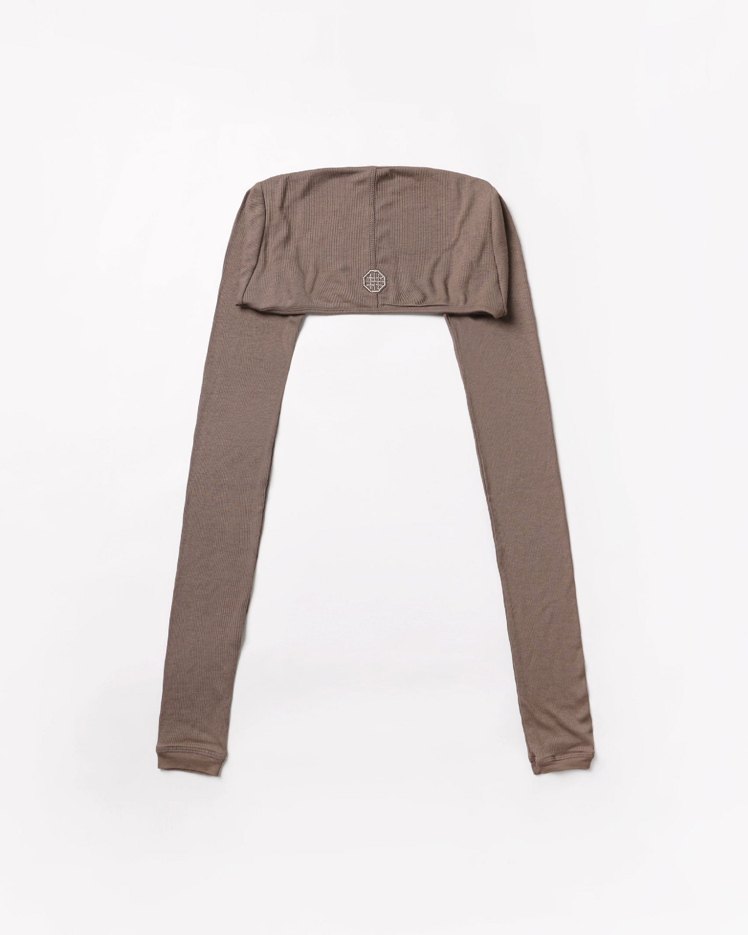 Badblood Cotton Jersey Shrug Taupe