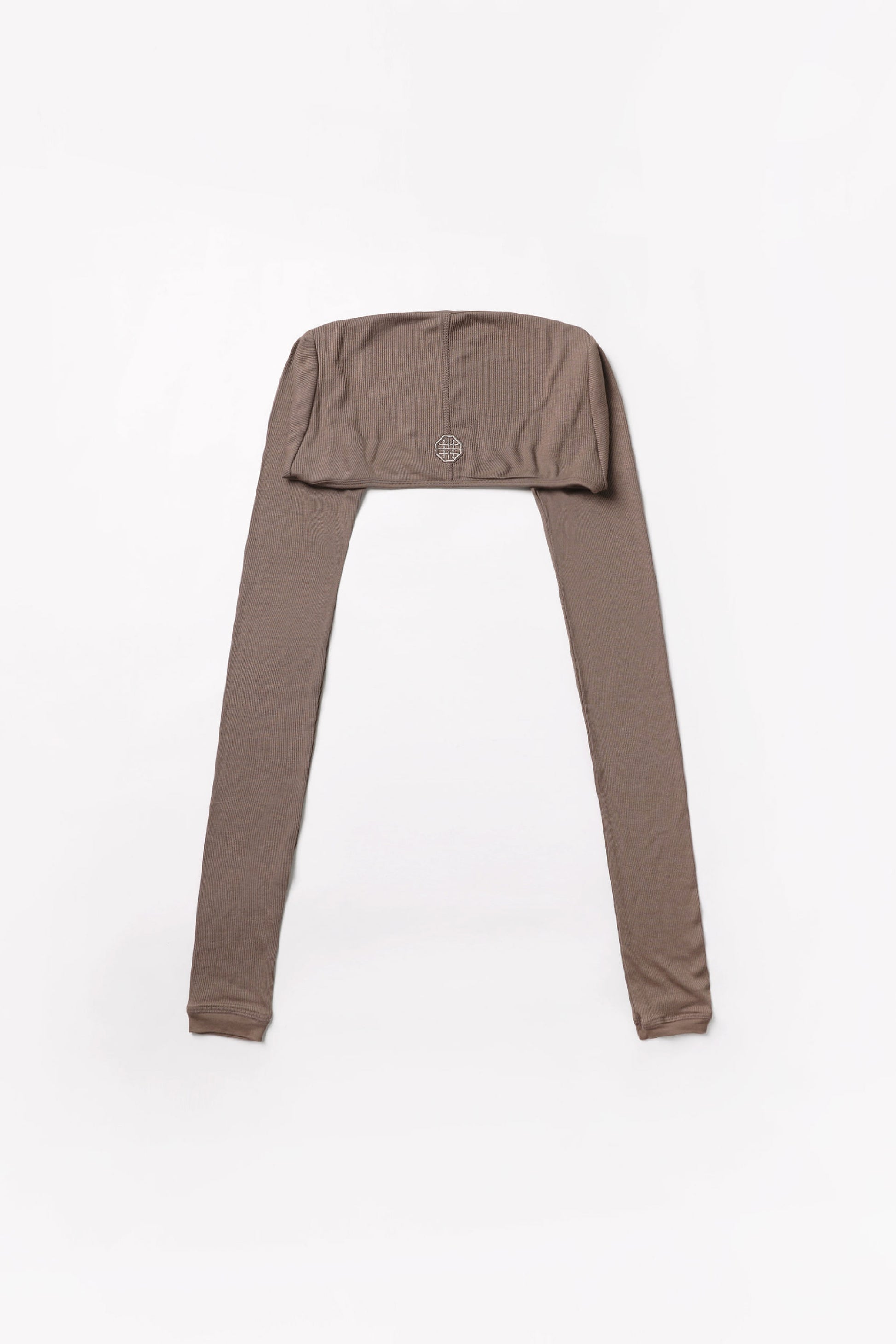 Badblood Cotton Jersey Shrug Taupe
