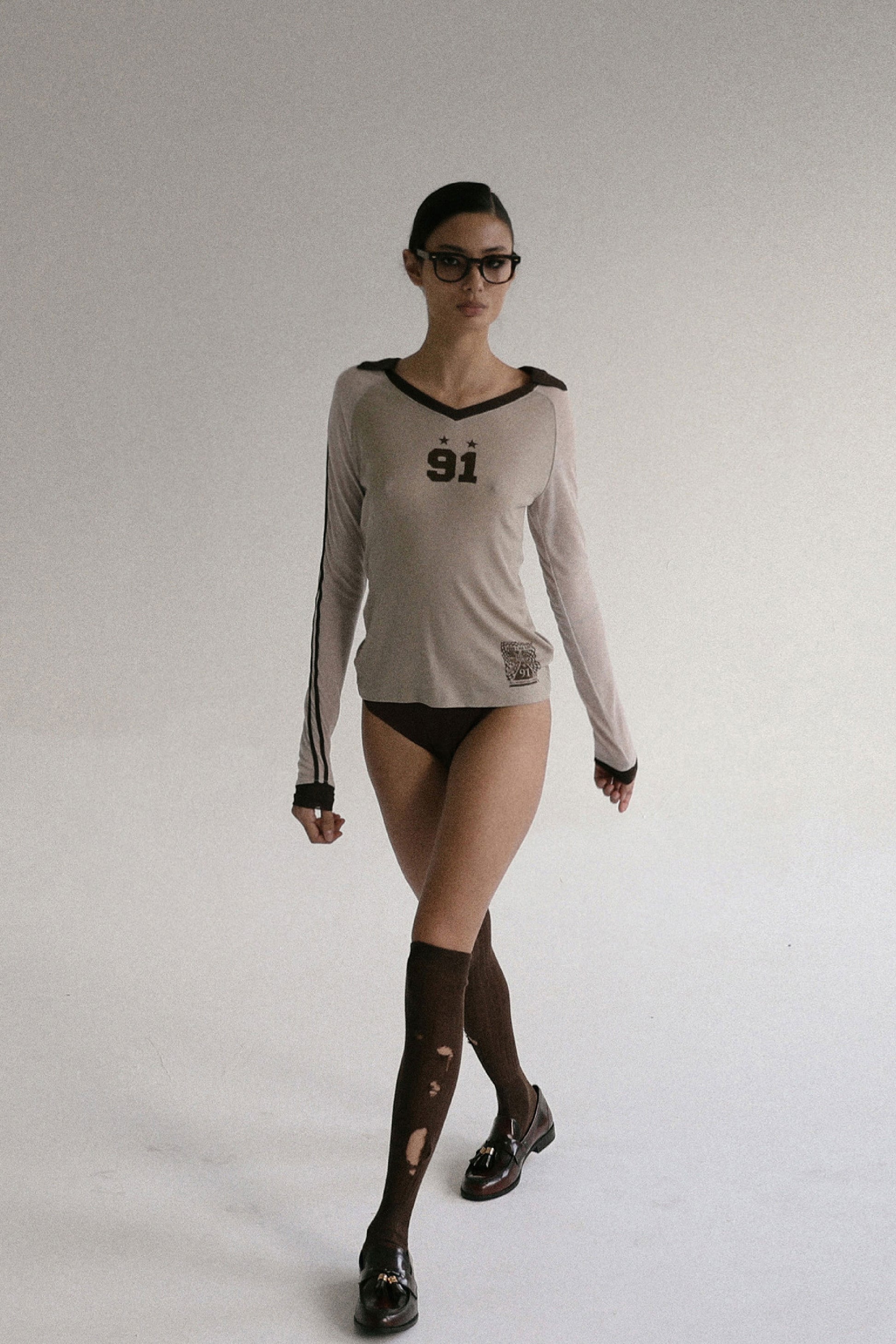 Badblood Nadja Jersey Top Sand