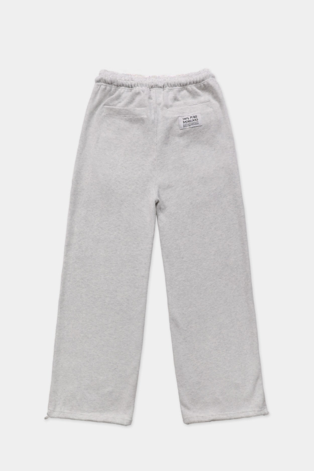 Badblood Pure Lace Trim Jogger Ash Gray