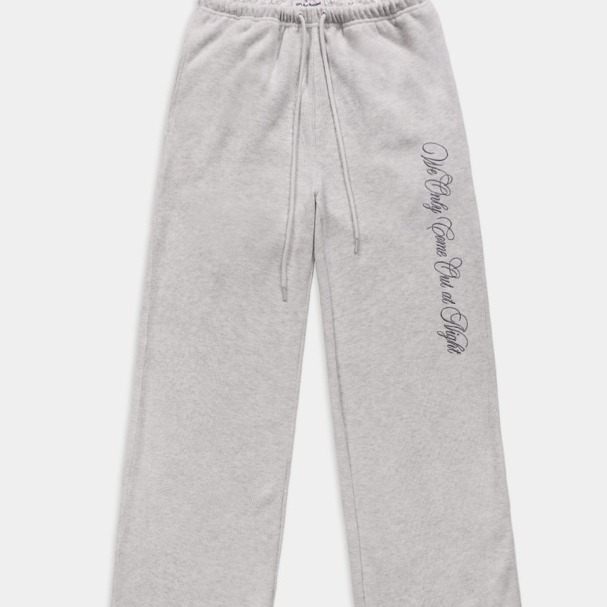 Badblood Pure Lace Trim Jogger Ash Gray