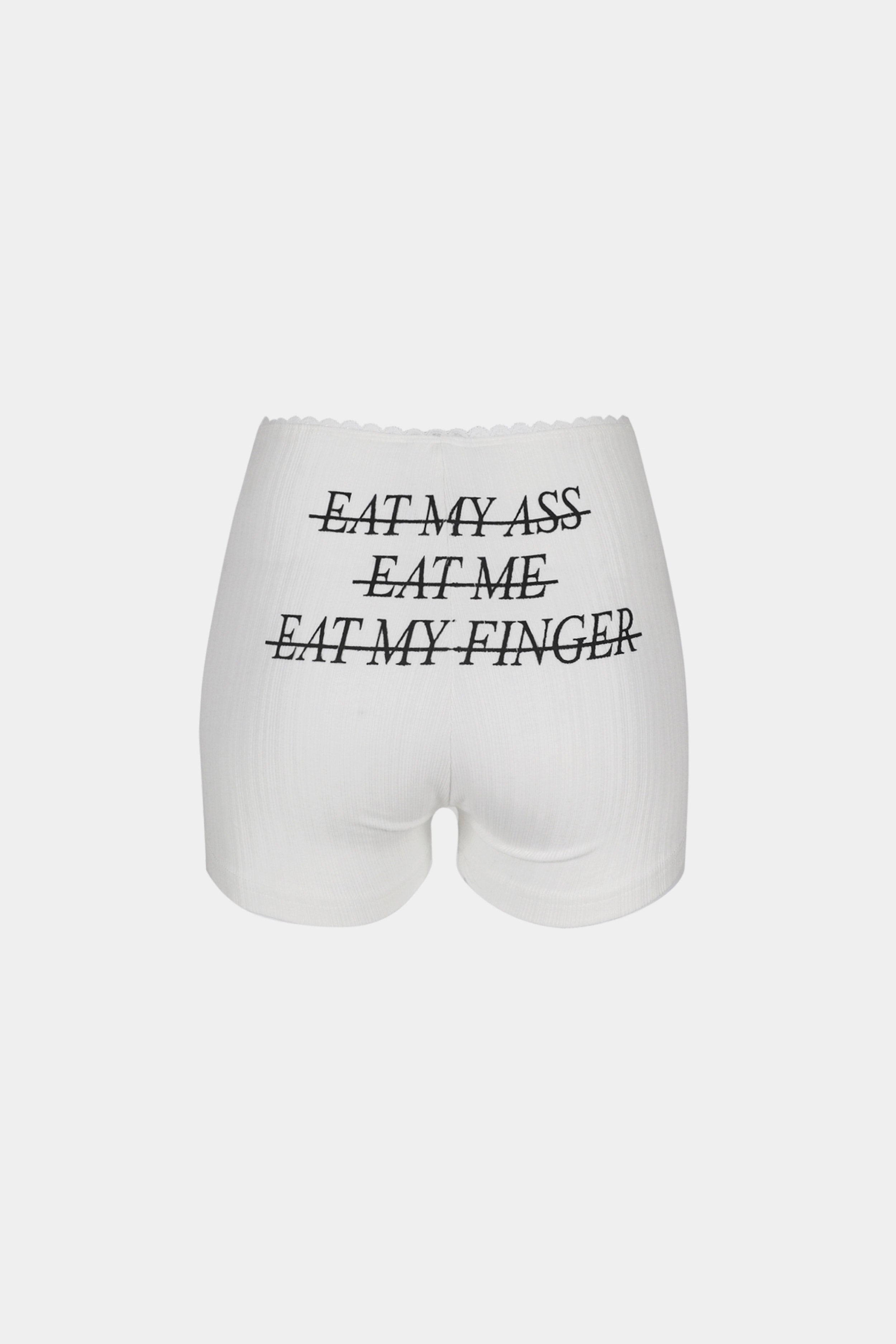 Badblood Eat Me Boxer (Shorts) White