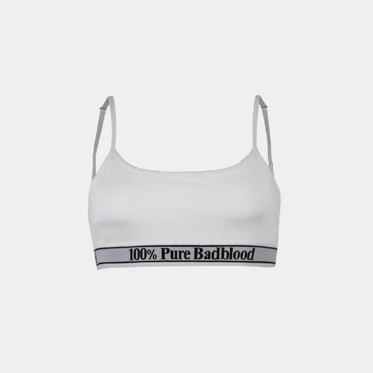 Badblood Pure Scoop Bra White