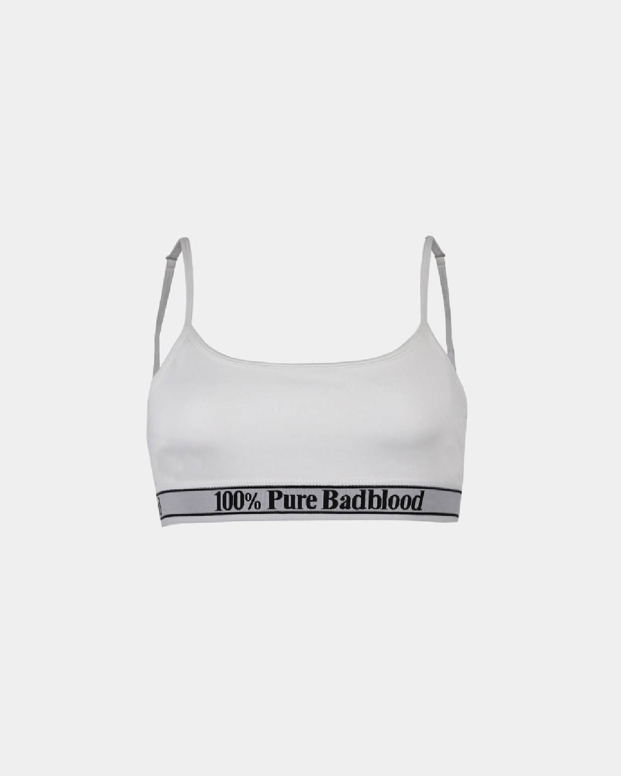 Badblood Pure Scoop Bra White