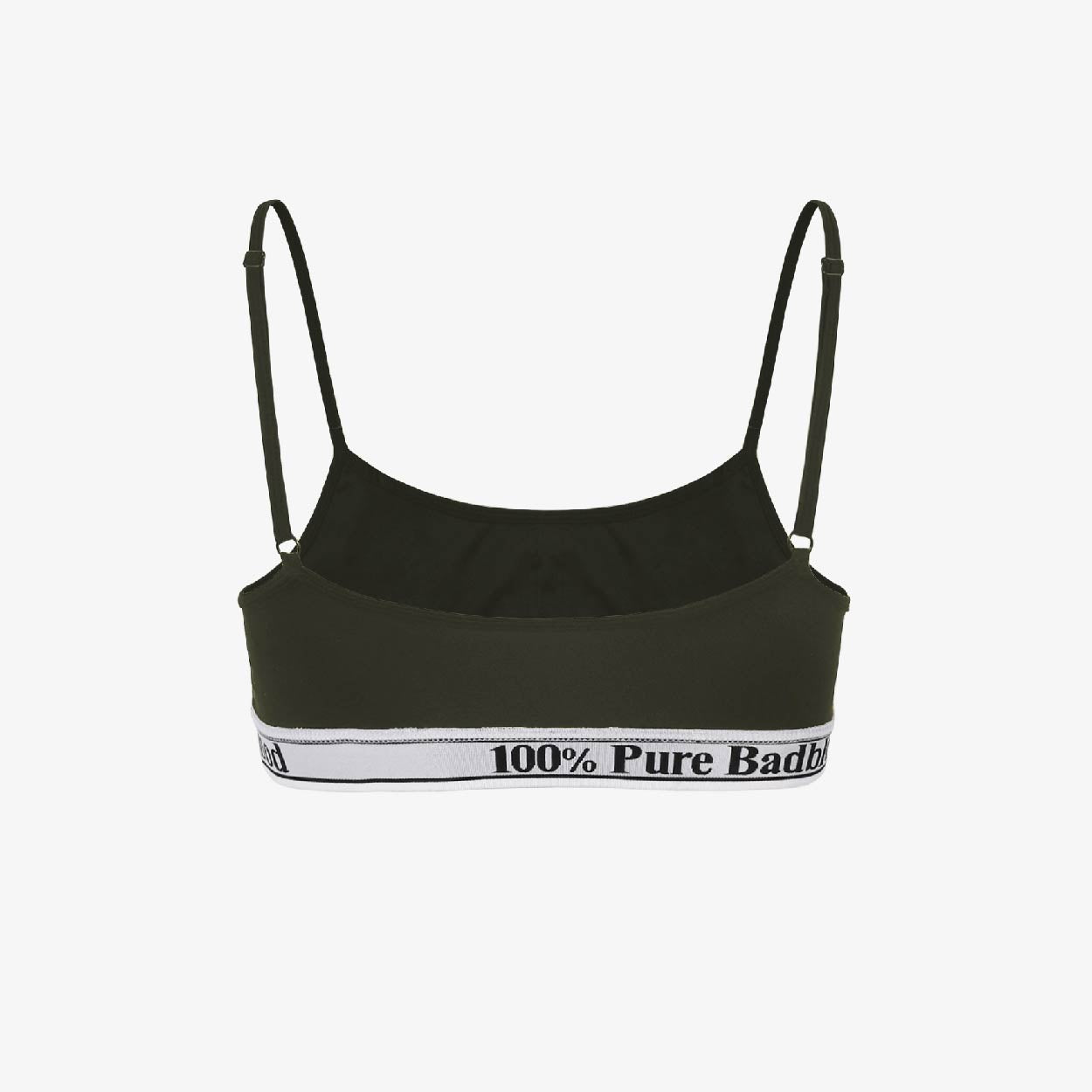 Badblood Pure Scoop Bra Khaki
