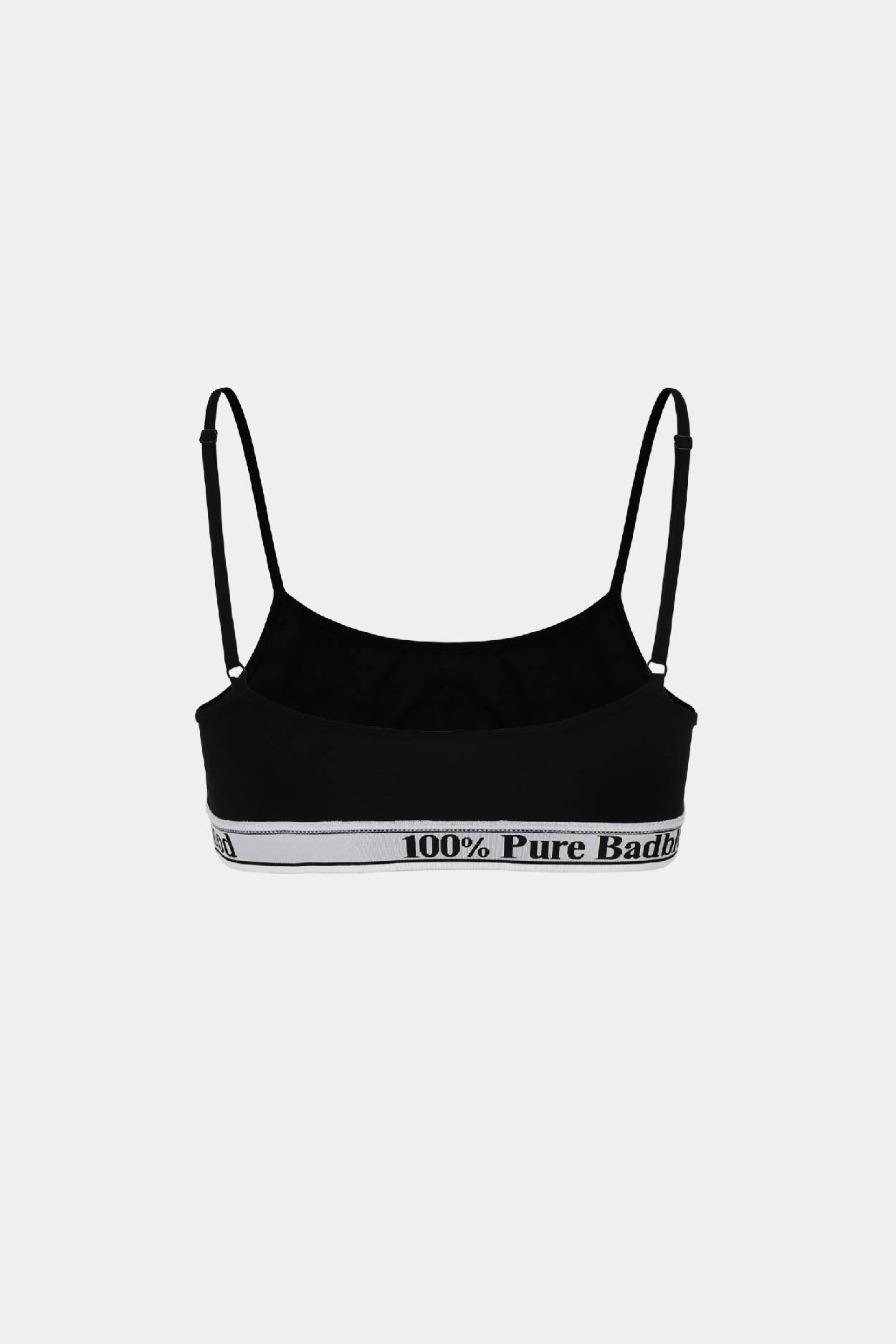 Badblood Pure Scoop Bra Black