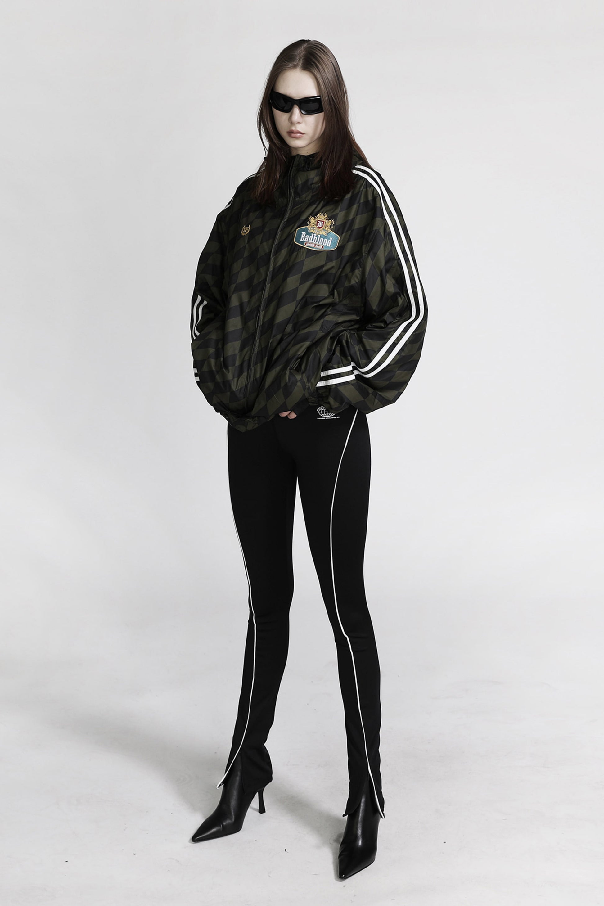 Badblood Lion Crest Windblock Jacket Military