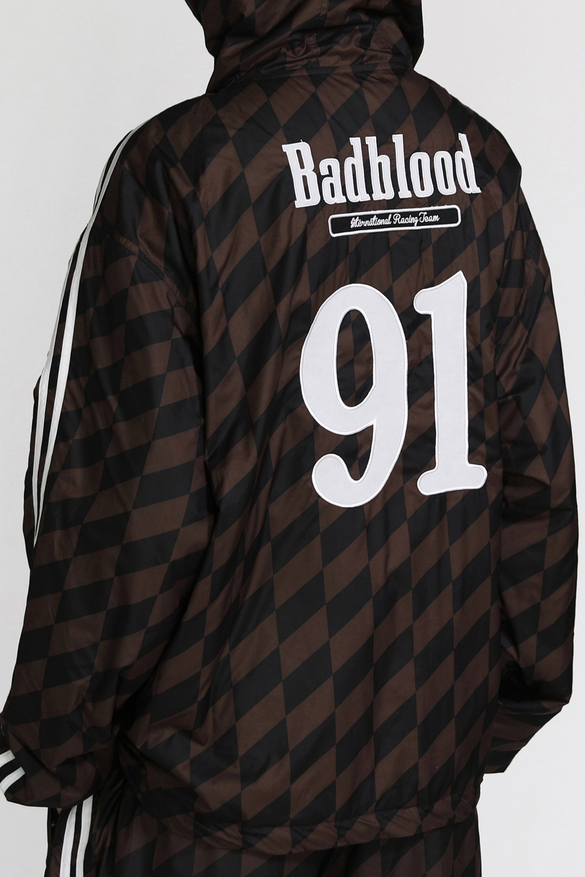 Badblood Lion Crest Windblock Jacket Brown