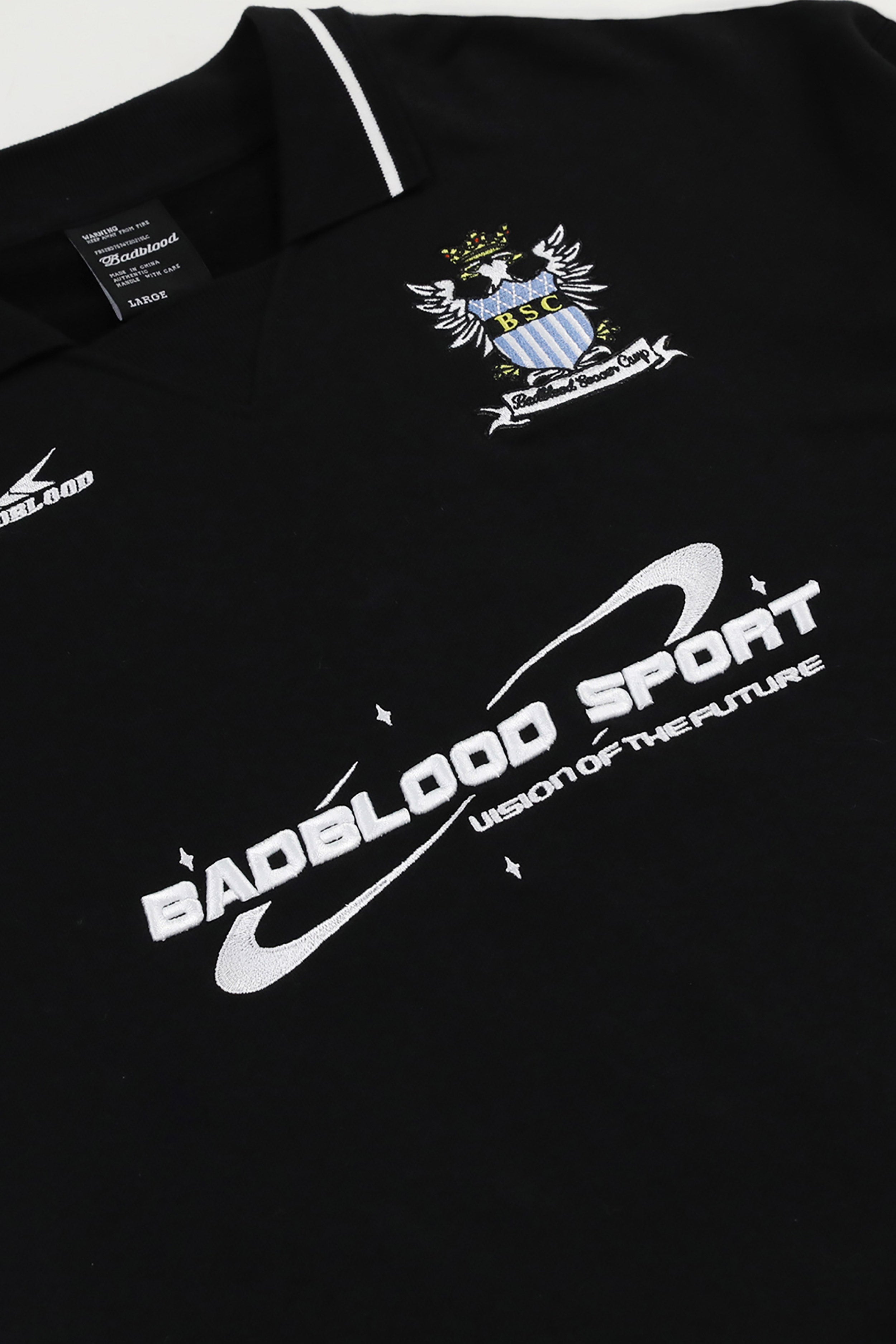 Badblood BSC Soccer Camp Panelled Sweatshirt Black