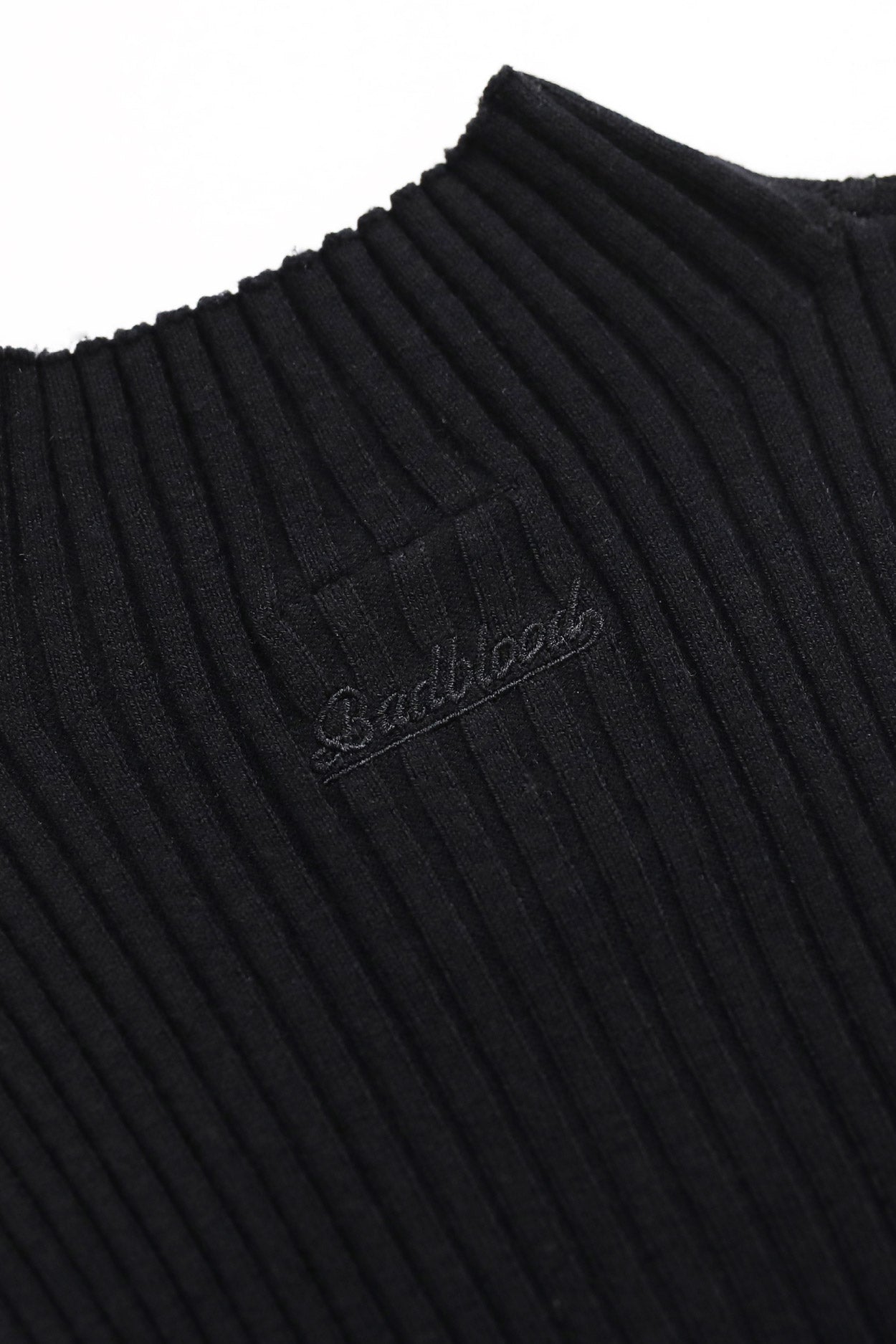Badblood Fleur Mockneck Tank Black