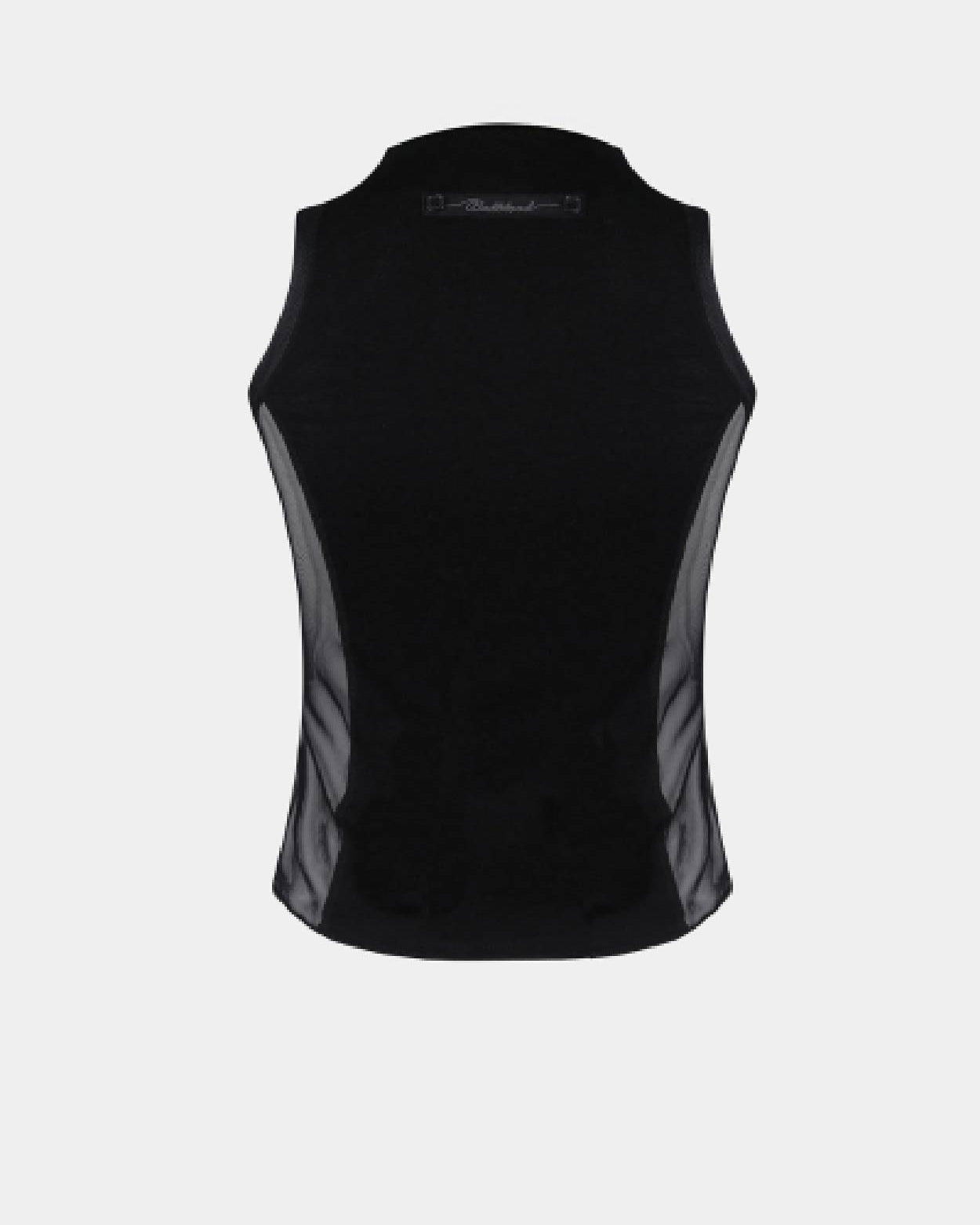 Badblood Second Skin Mock Neck Tank Black