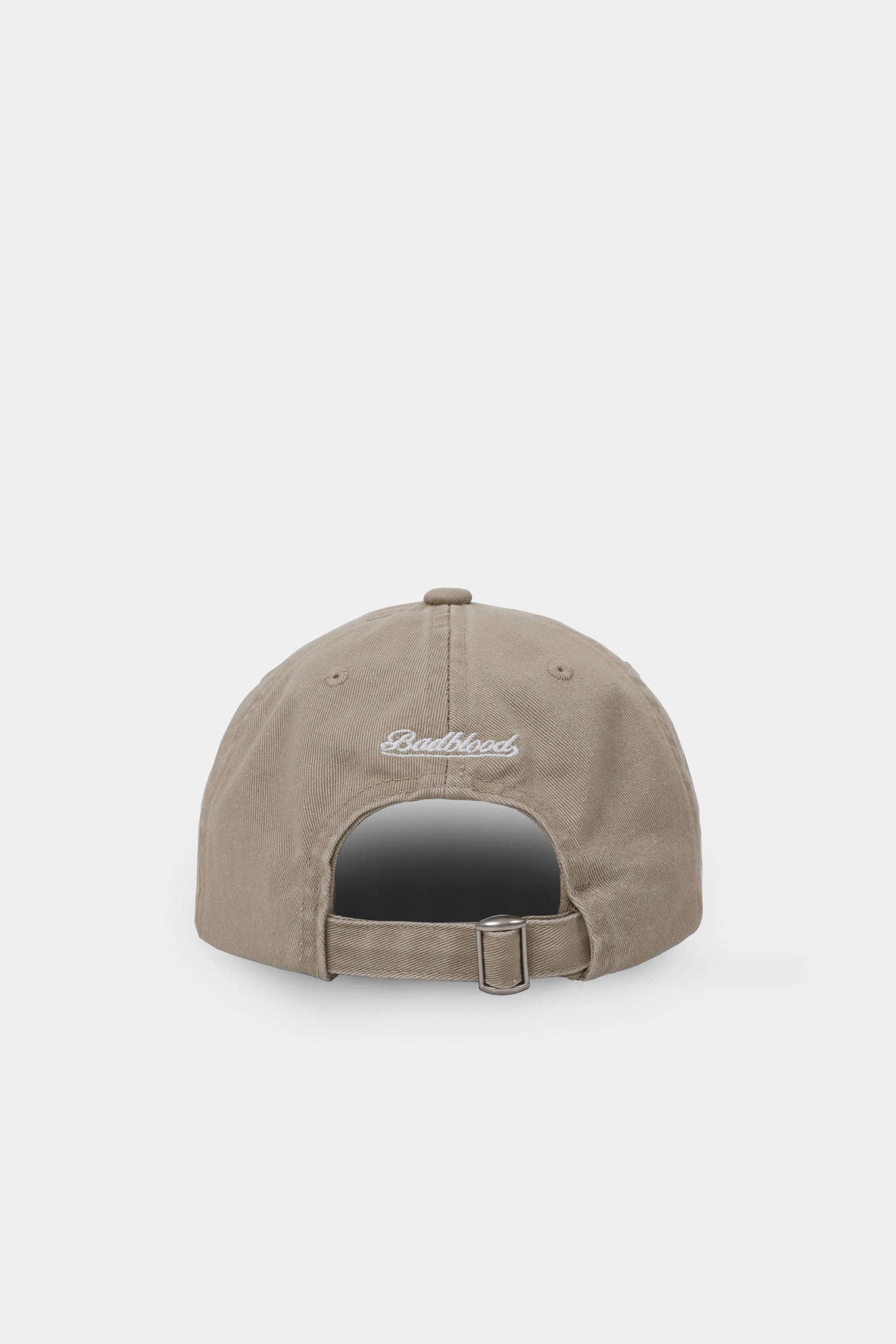 Badblood Twill Cotton Ball Cap Beige