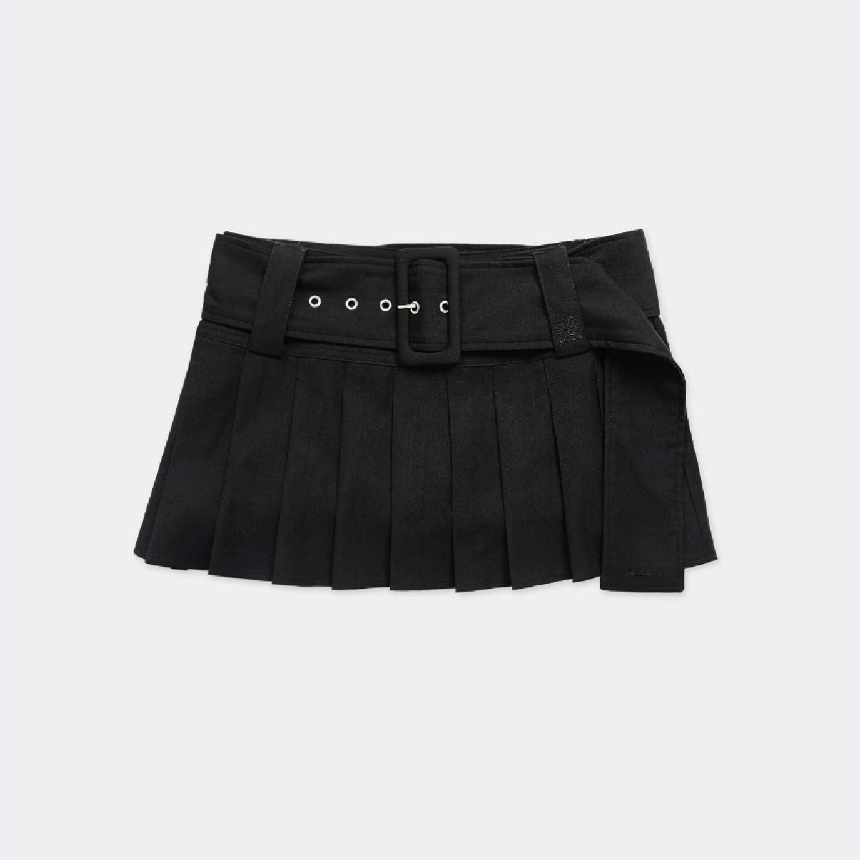 Badblood Wool Mini Skirt Black