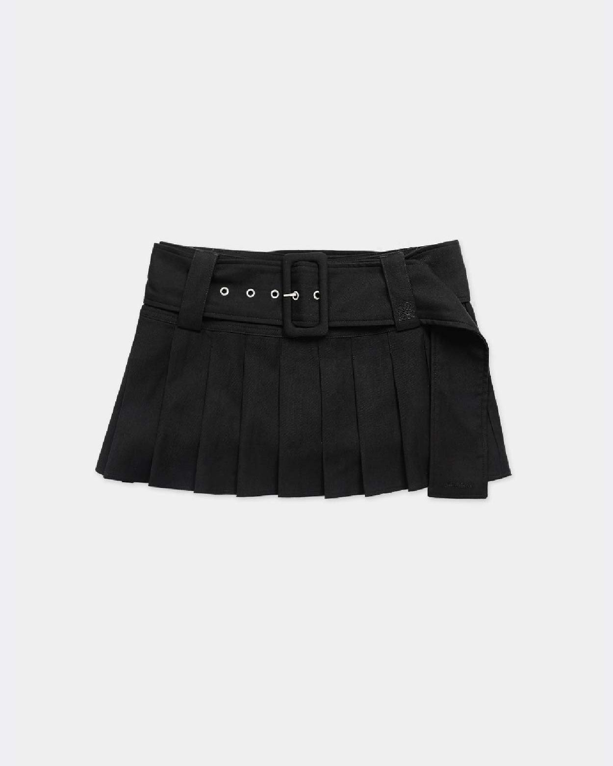 Badblood Wool Mini Skirt Black