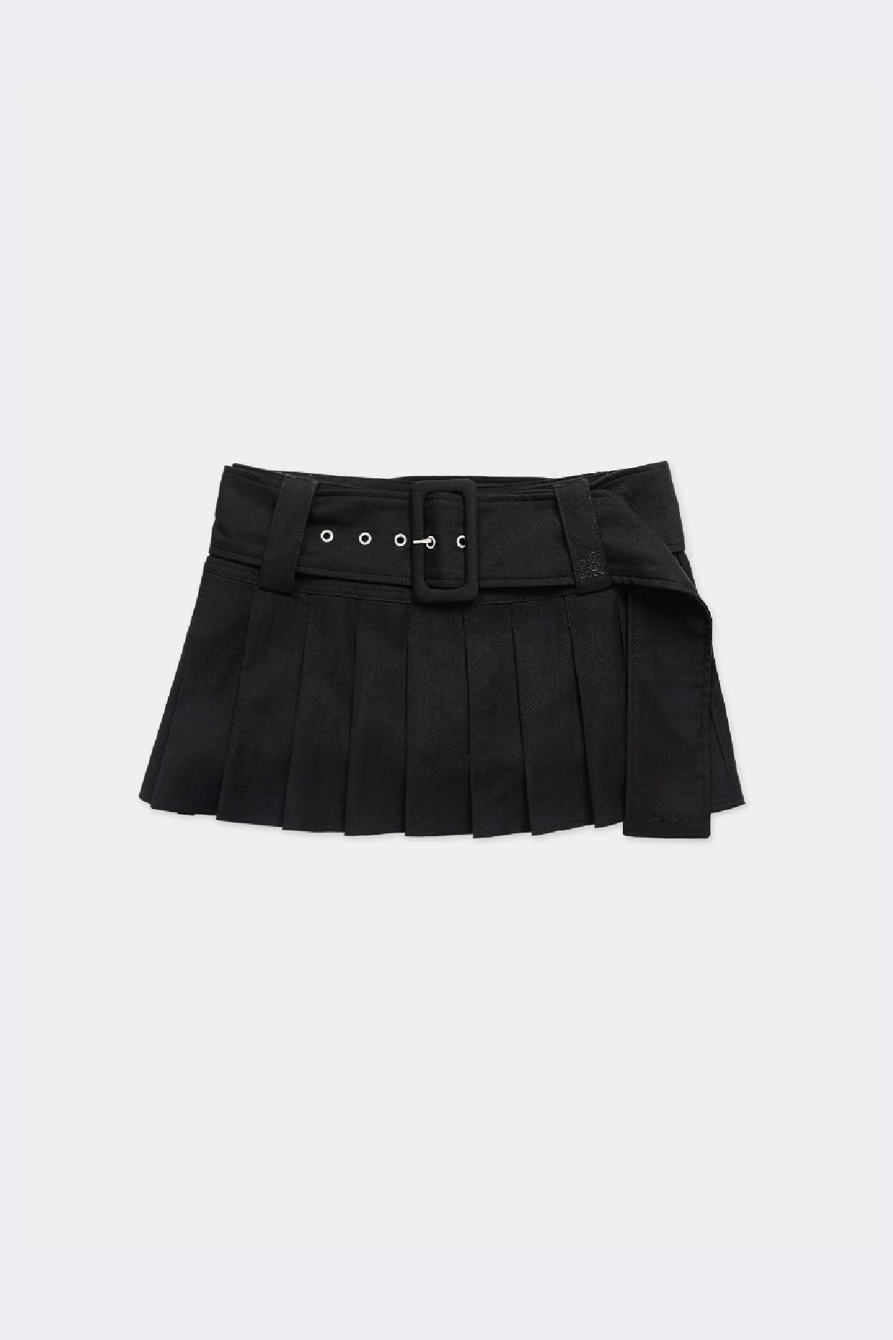 Badblood Wool Mini Skirt Black