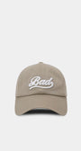 Badblood Twill Cotton Ball Cap Beige