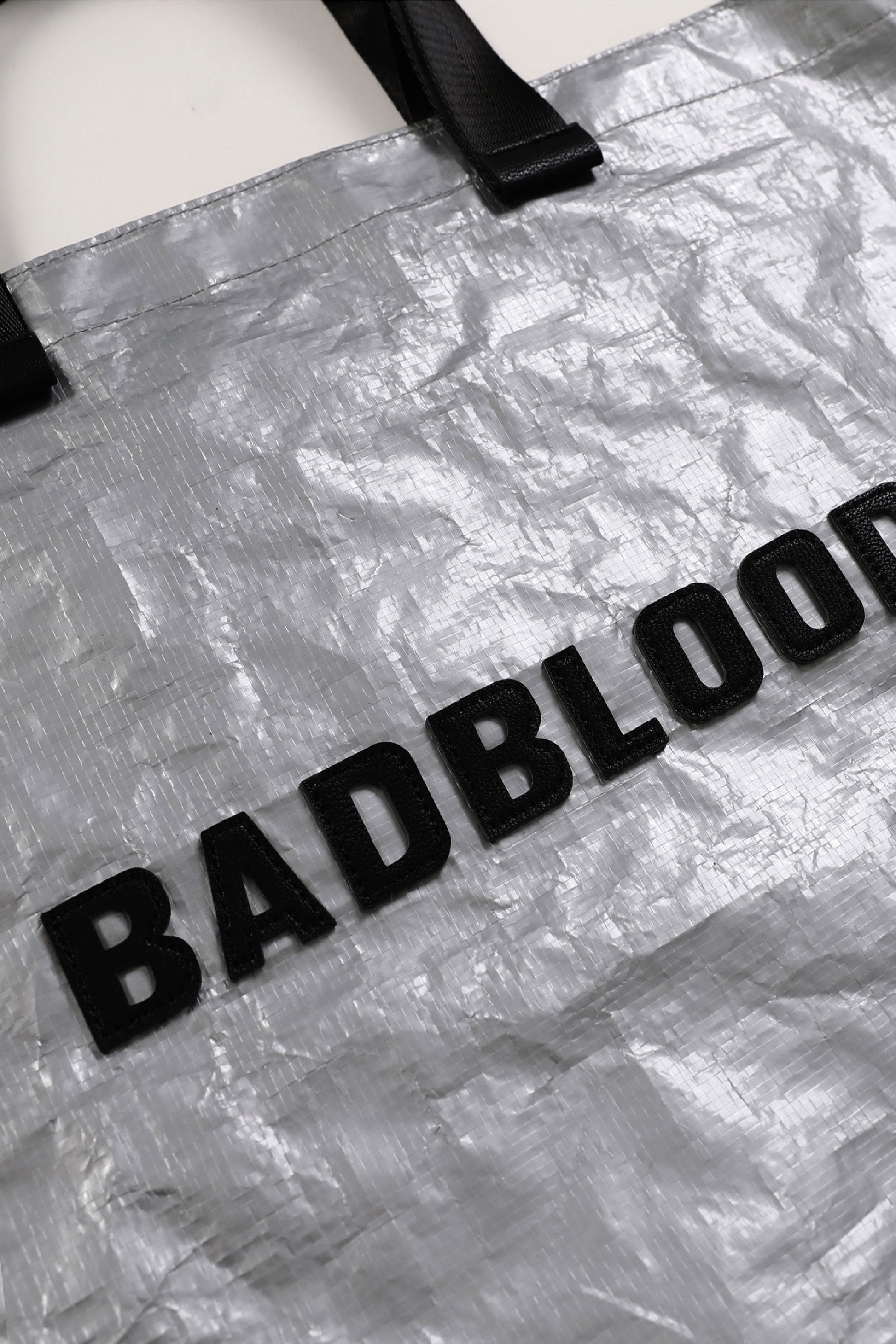 Badblood Shopper Large Bag Silver