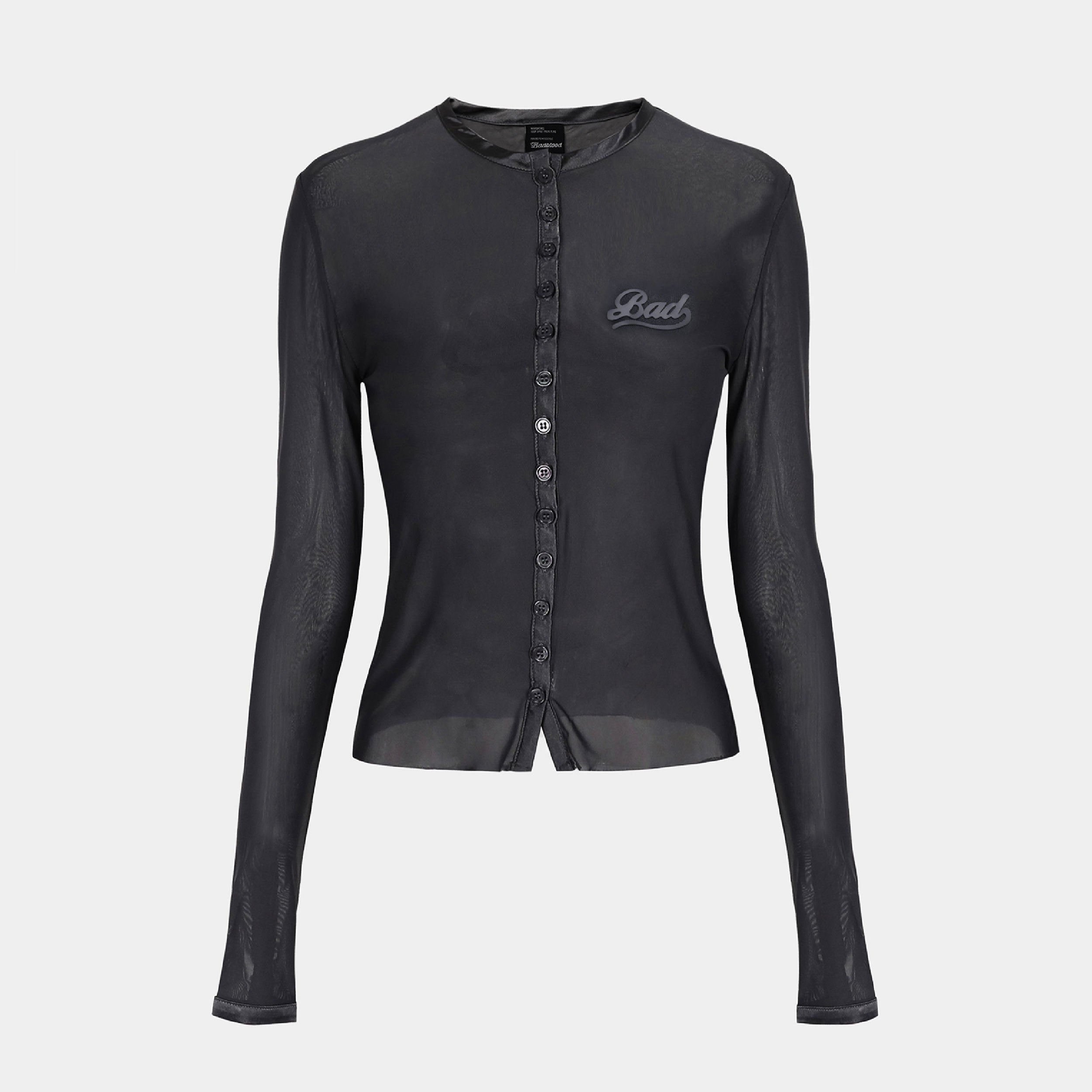 Badblood Breeze Button Up Cardigan Black