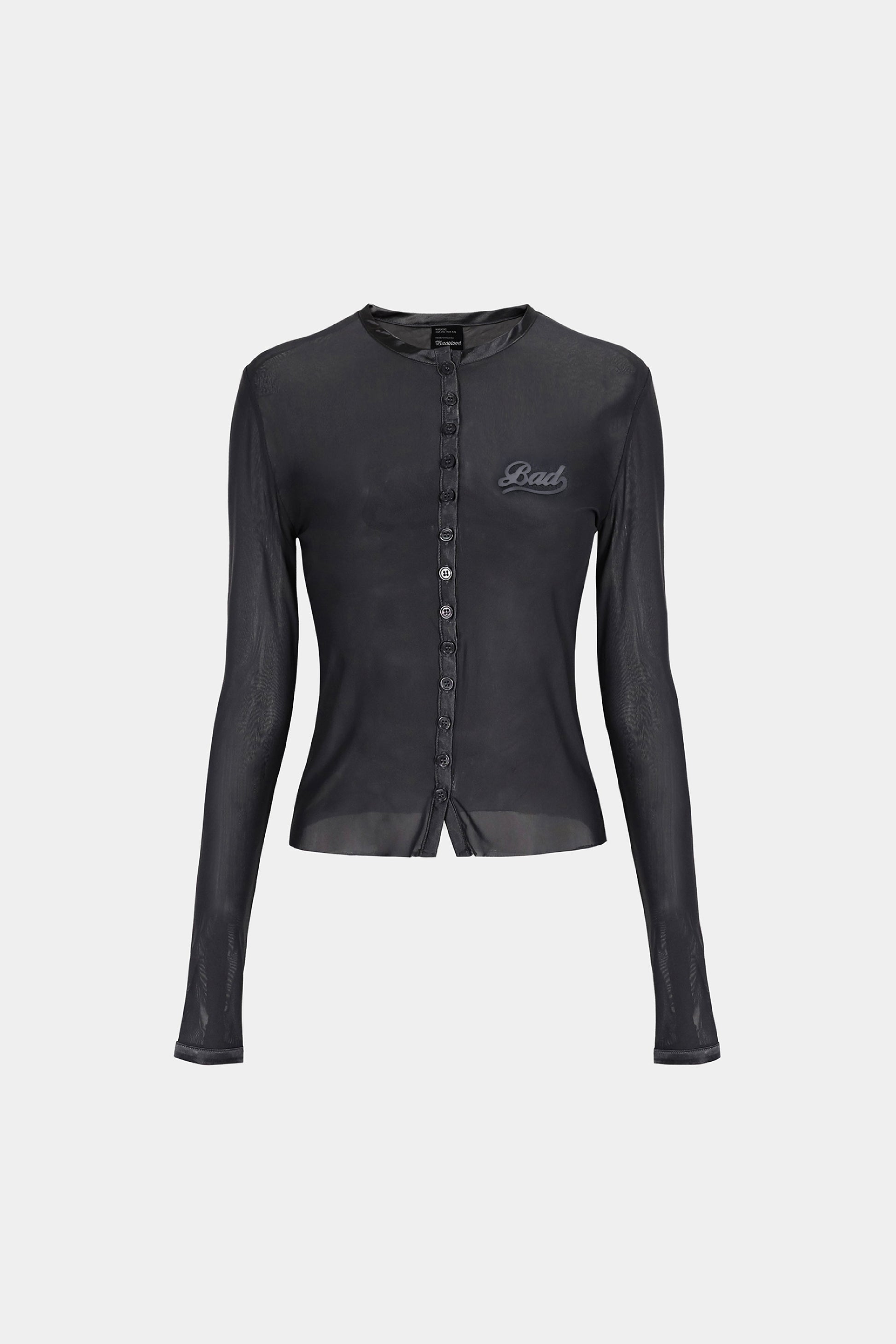 Badblood Breeze Button Up Cardigan Black