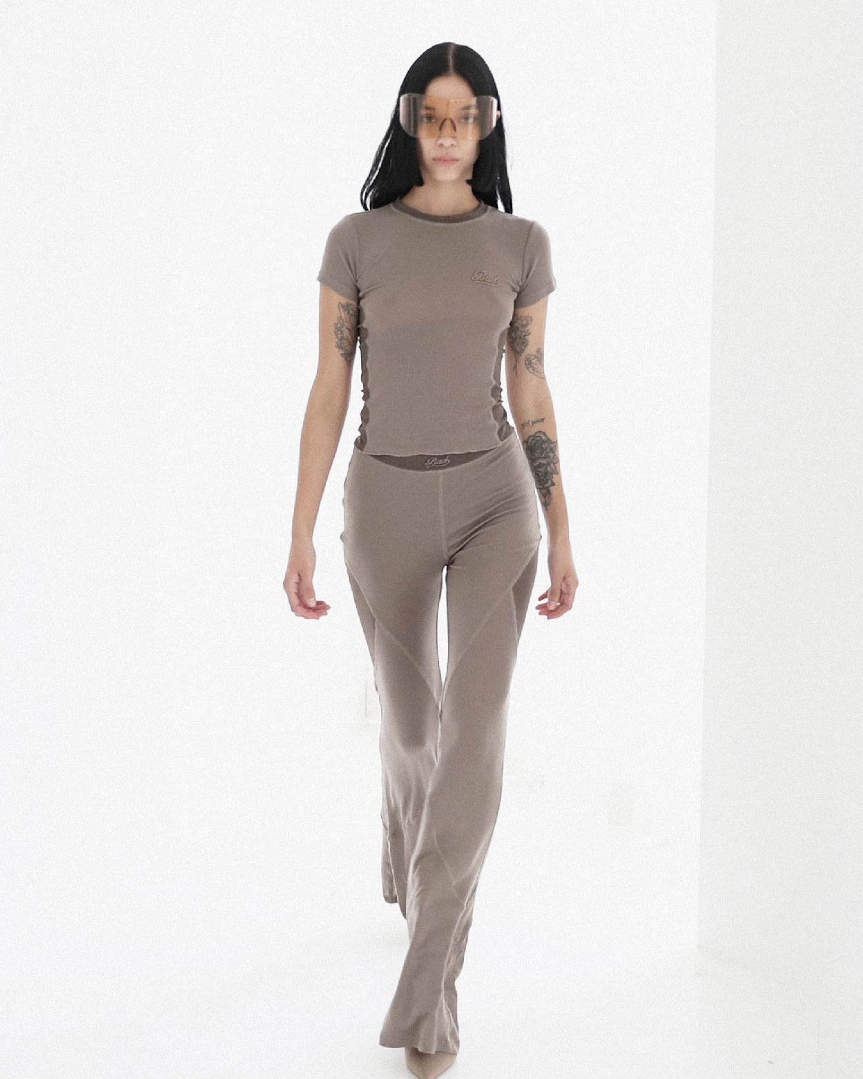Badblood Second Skin Brush Cut Pants Tobacco