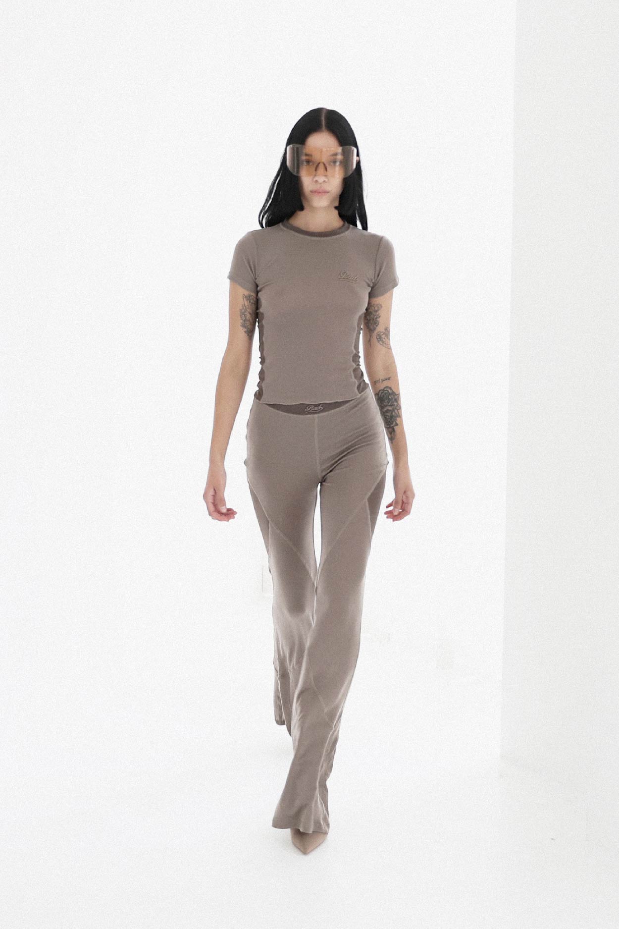 Badblood Second Skin Brush Cut Pants Tobacco