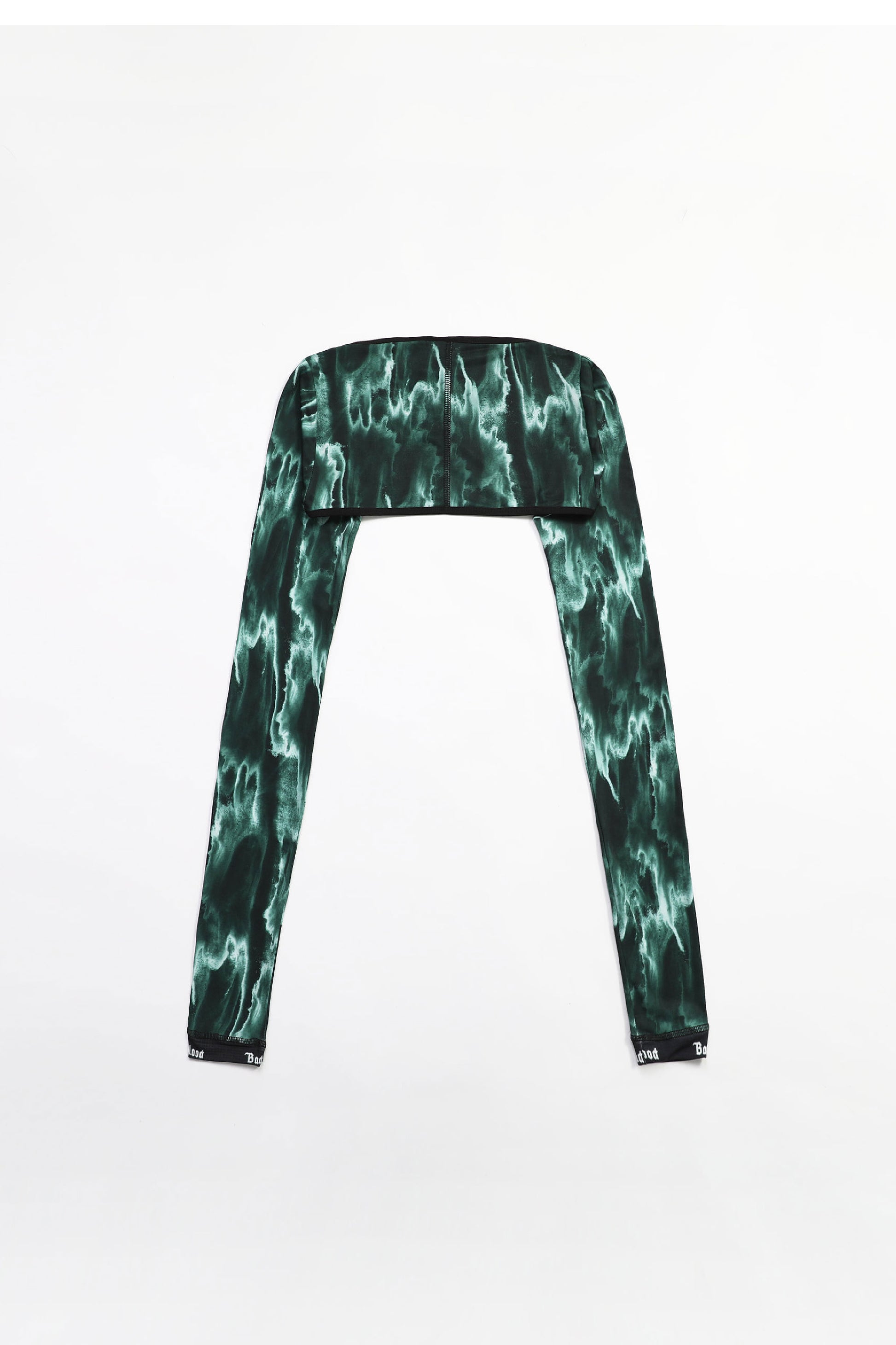 Badblood Jersey Shrug Marble Green