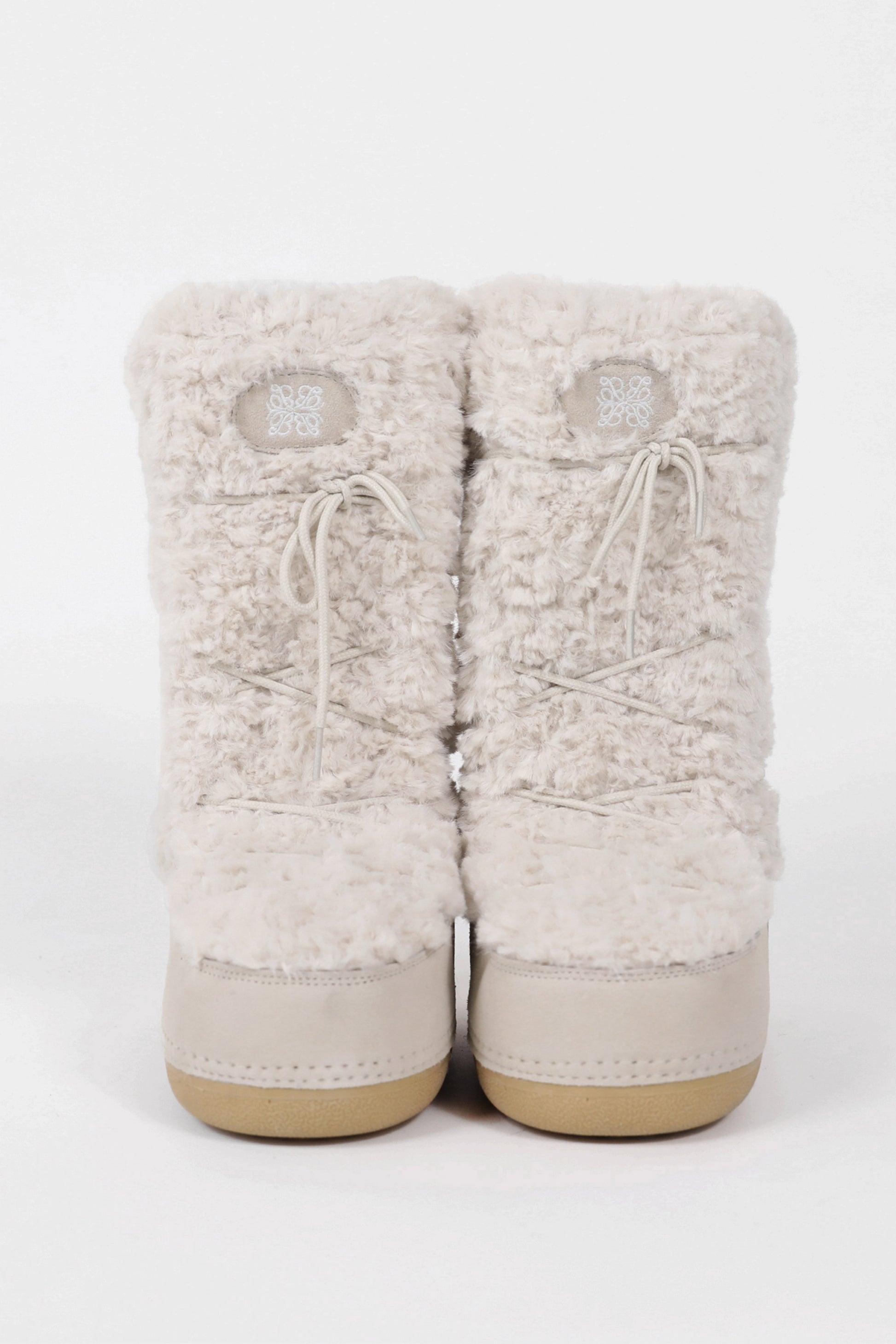 Badblood Shepherd Boots Tall Cream