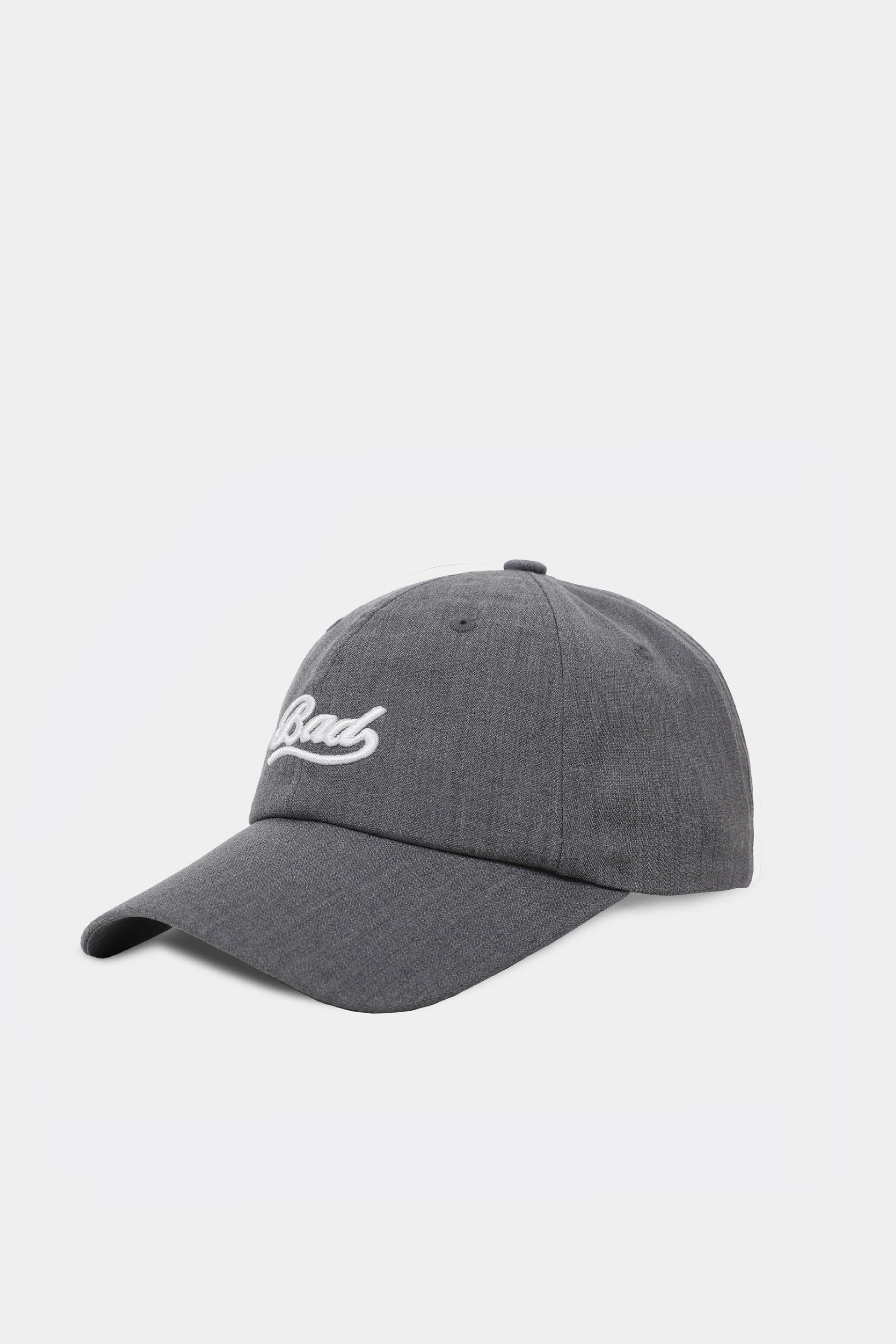 Badblood Gabardine Ball Cap Gray