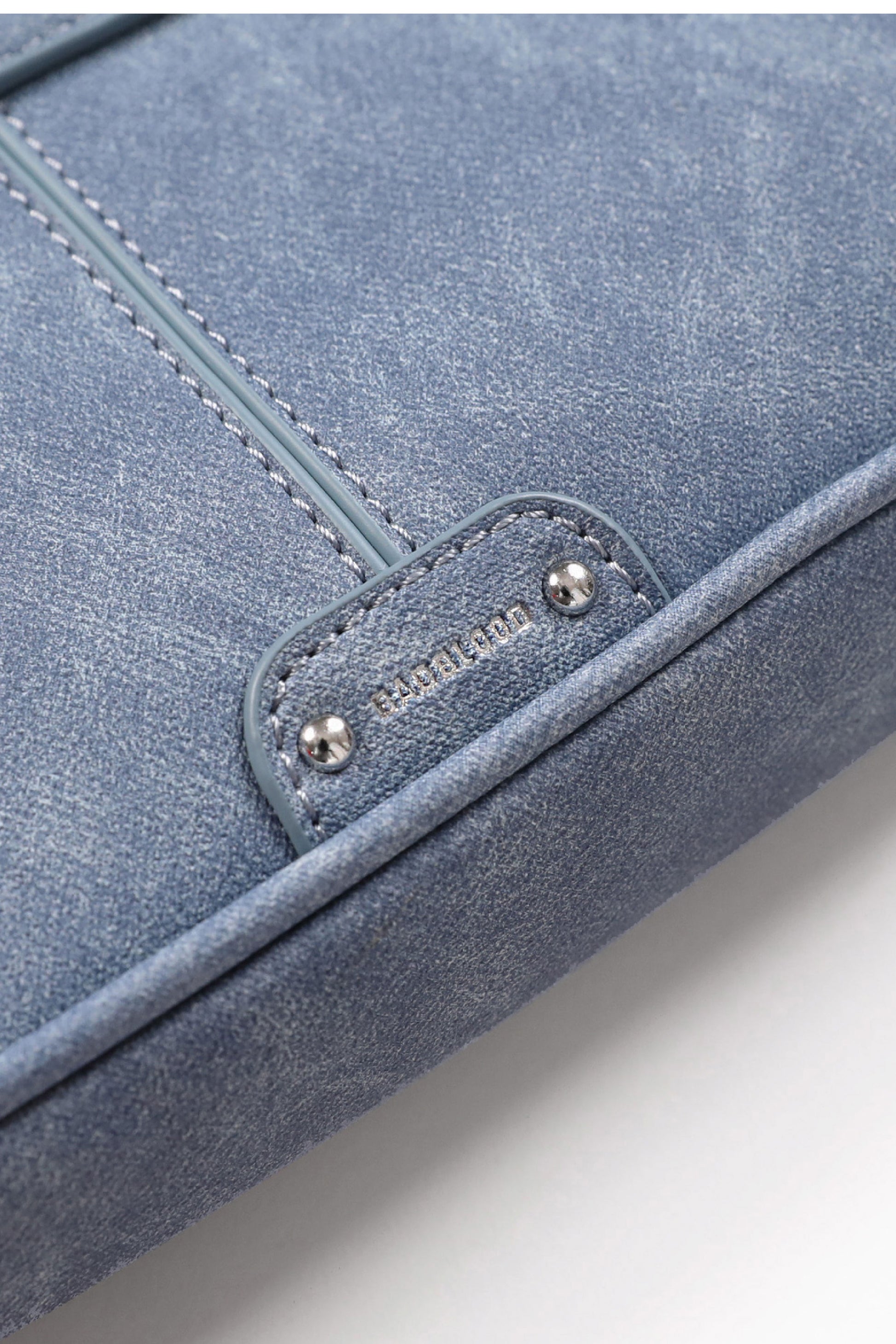 Badblood Ellipse Symbol Cranky Flap Bag Denim Blue