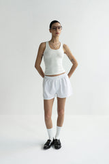 Badblood Solid Boxer White